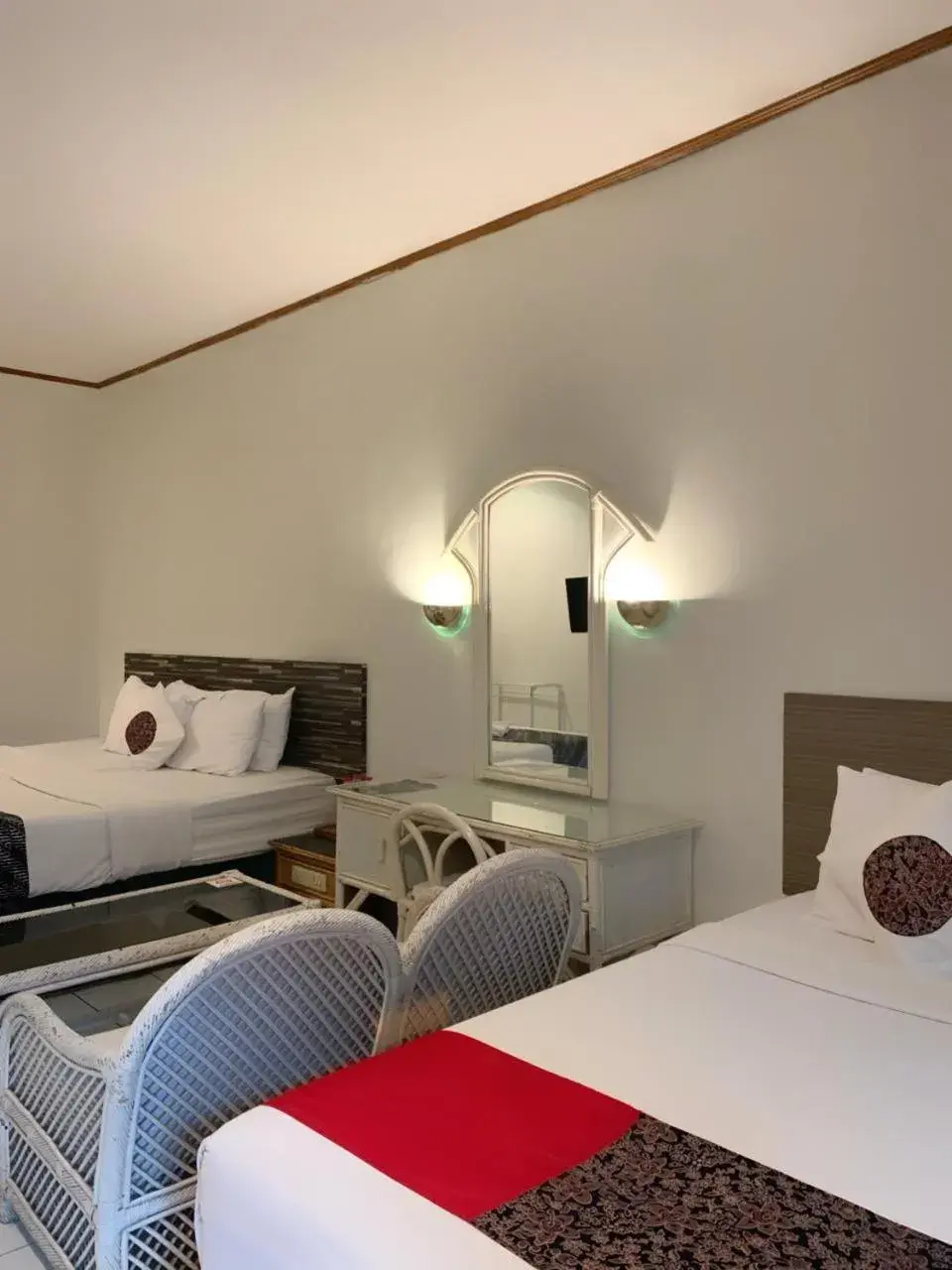 Bed in Kusma Hotel Bandungan Semarang Bed in Kusma Hotel Bandungan Semarang