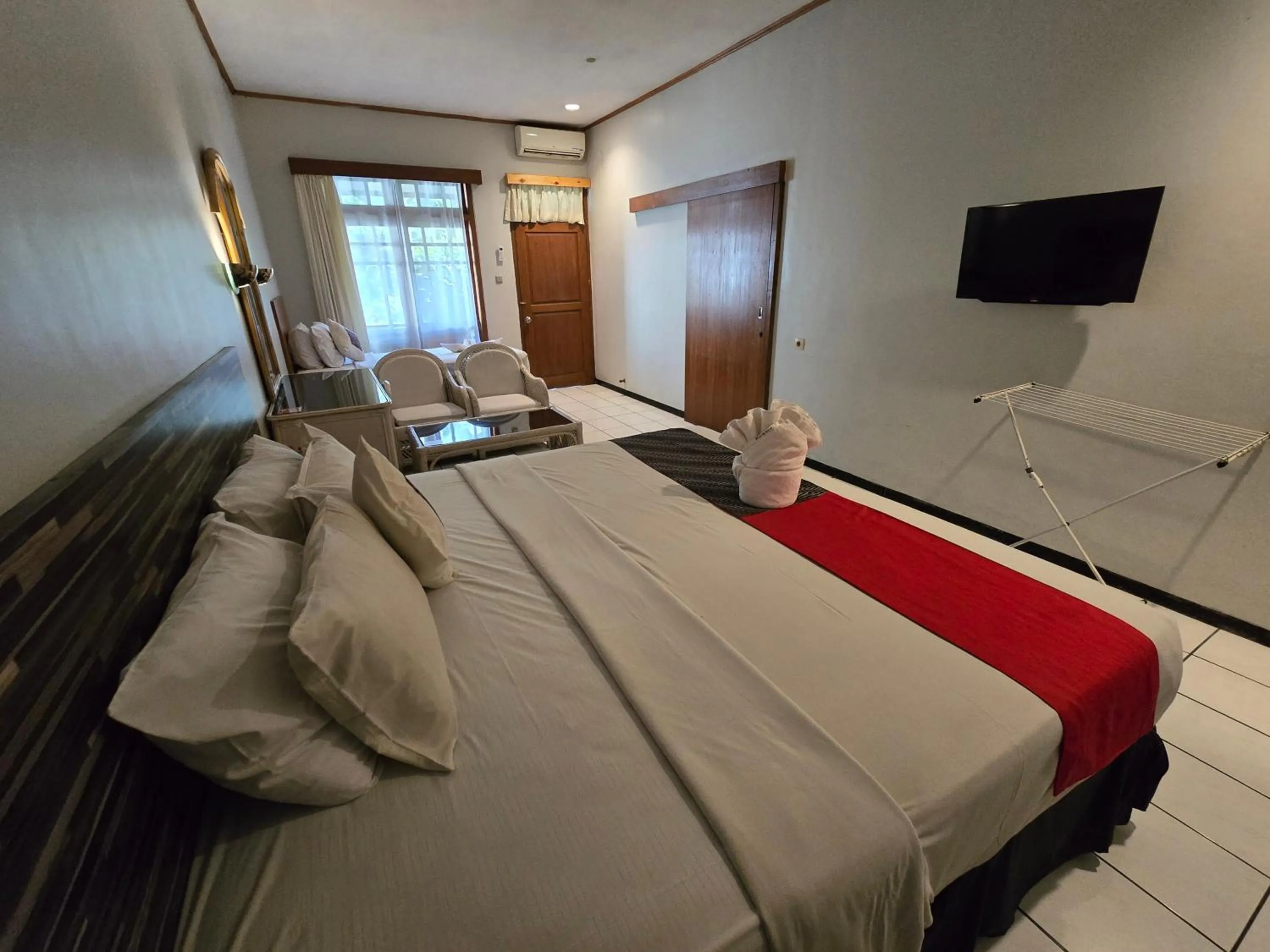 Bed in Kusma Hotel Bandungan Semarang