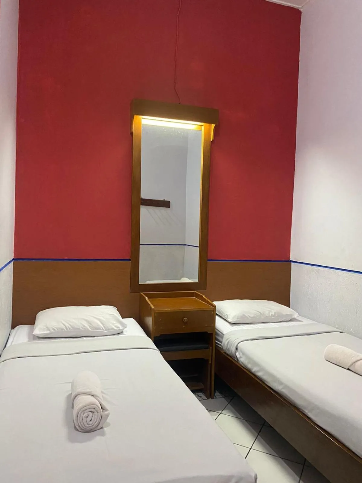 Bed in Kusma Hotel Bandungan Semarang