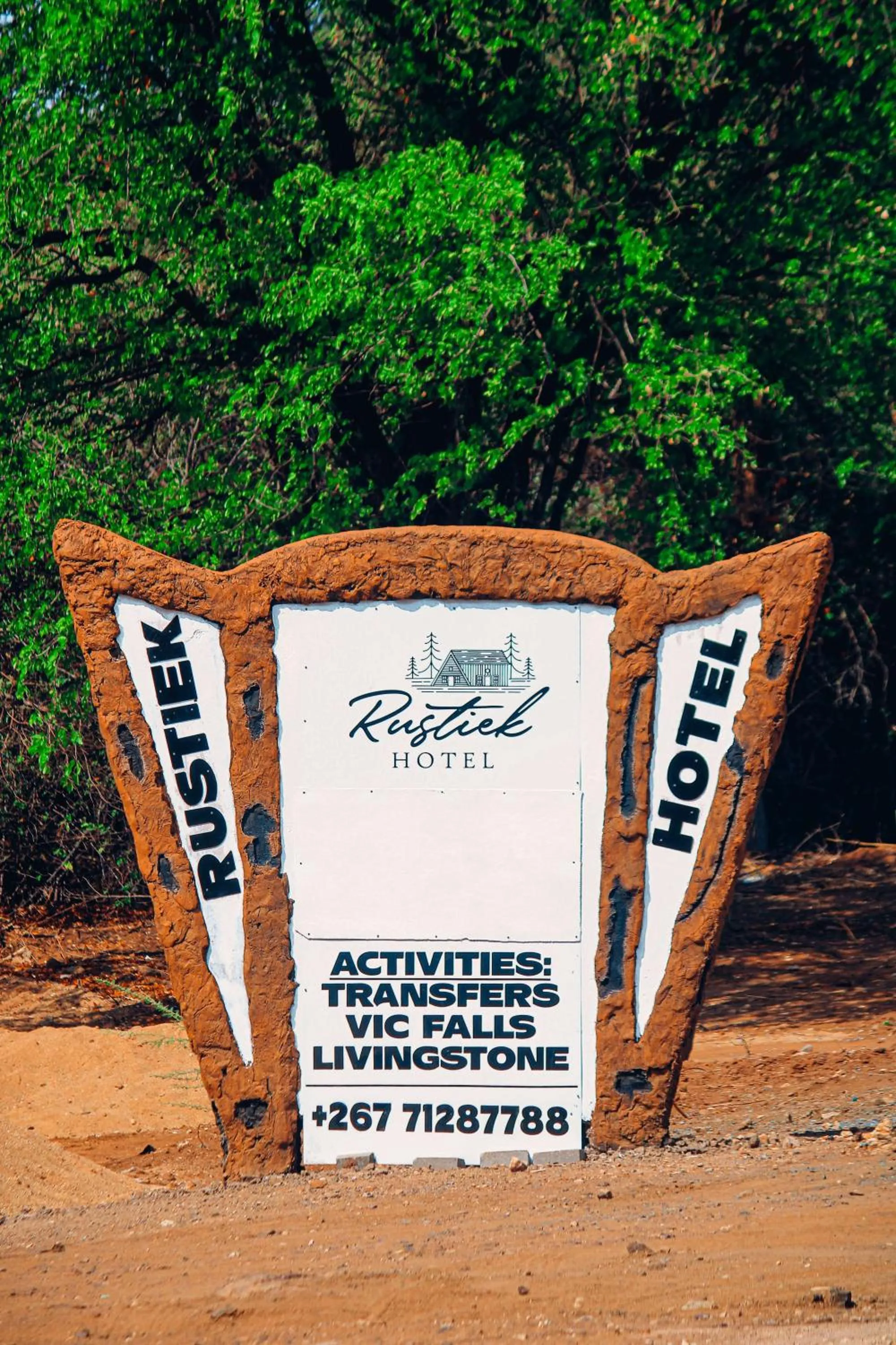 Property logo or sign in Rustiek Hotel