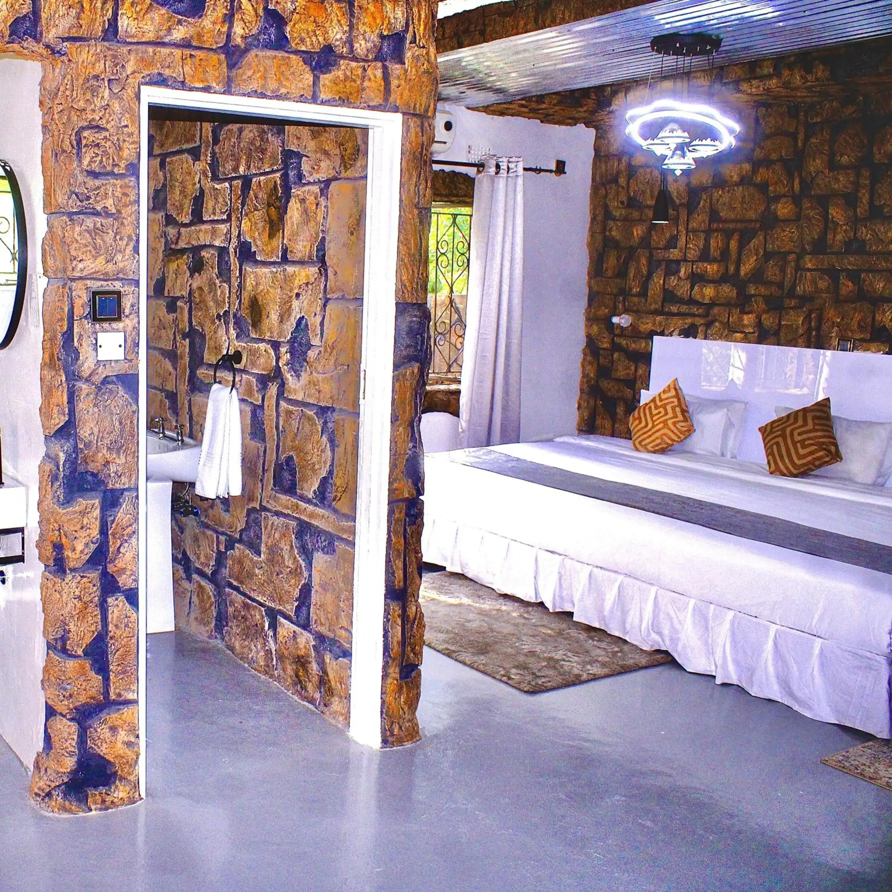 Bedroom, Bed in Rustiek Hotel Bedroom, Bed in Rustiek Hotel