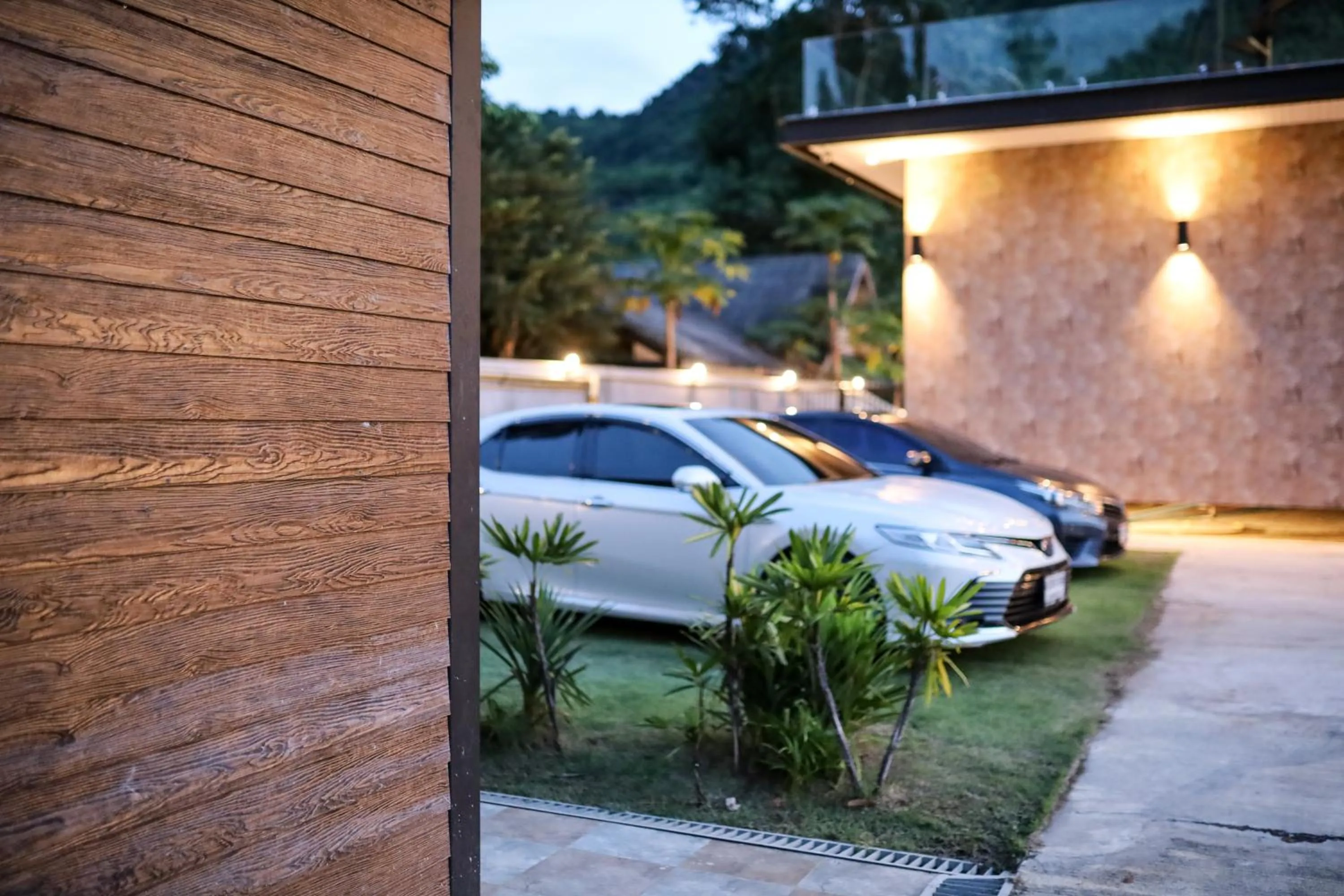 Parking in Tiger House River Kwai