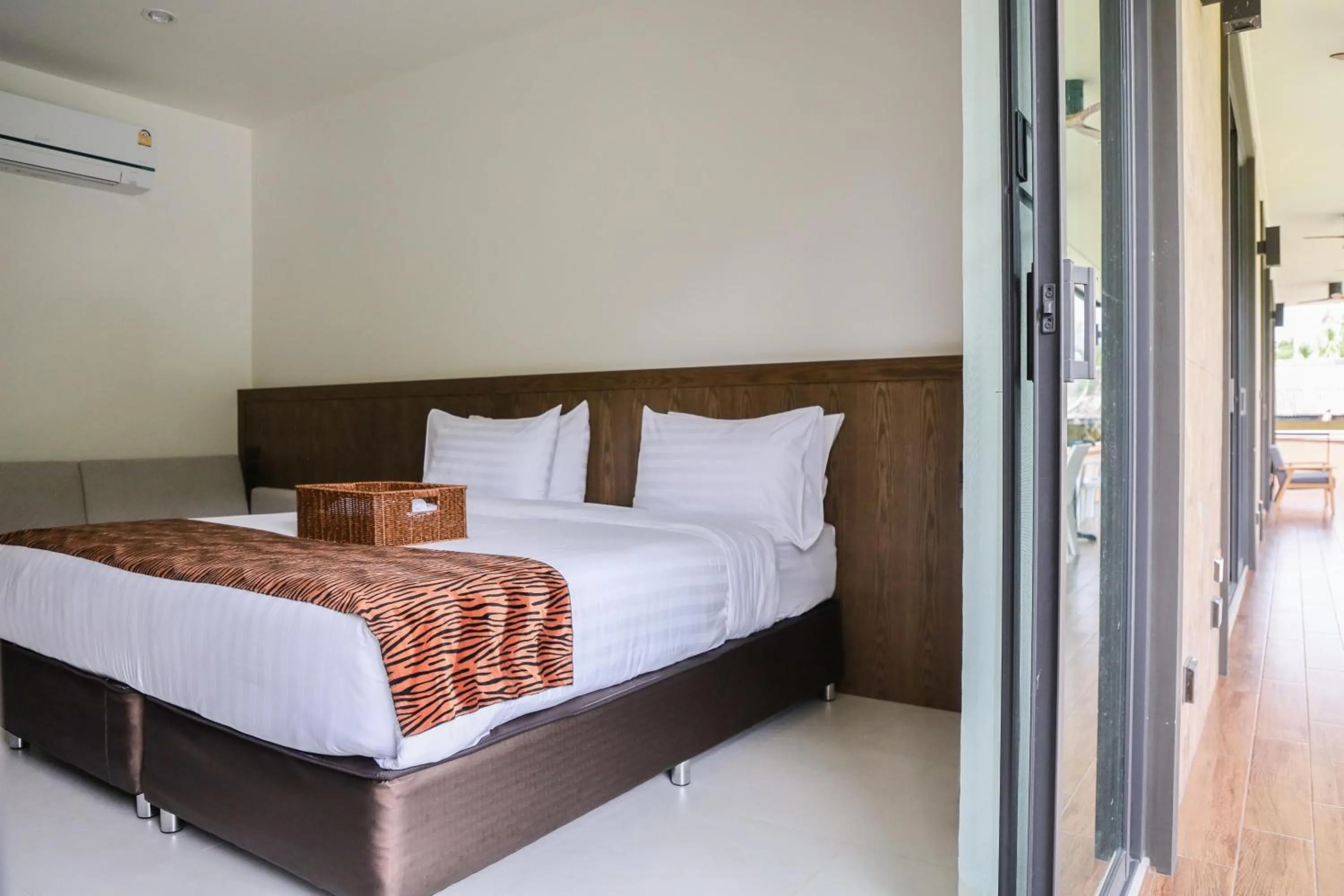 Bed in Tiger House River Kwai