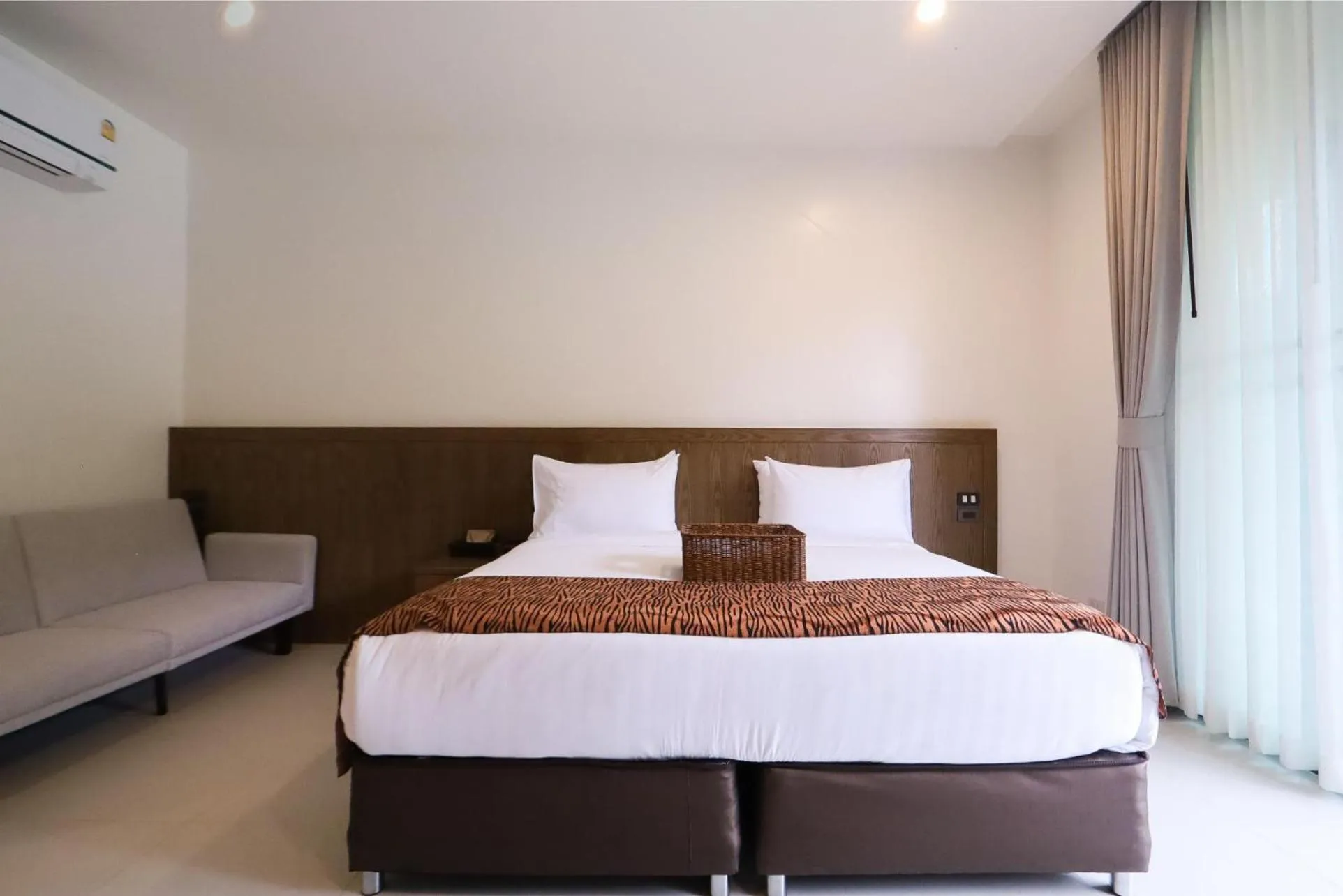 Bed in Tiger House River Kwai