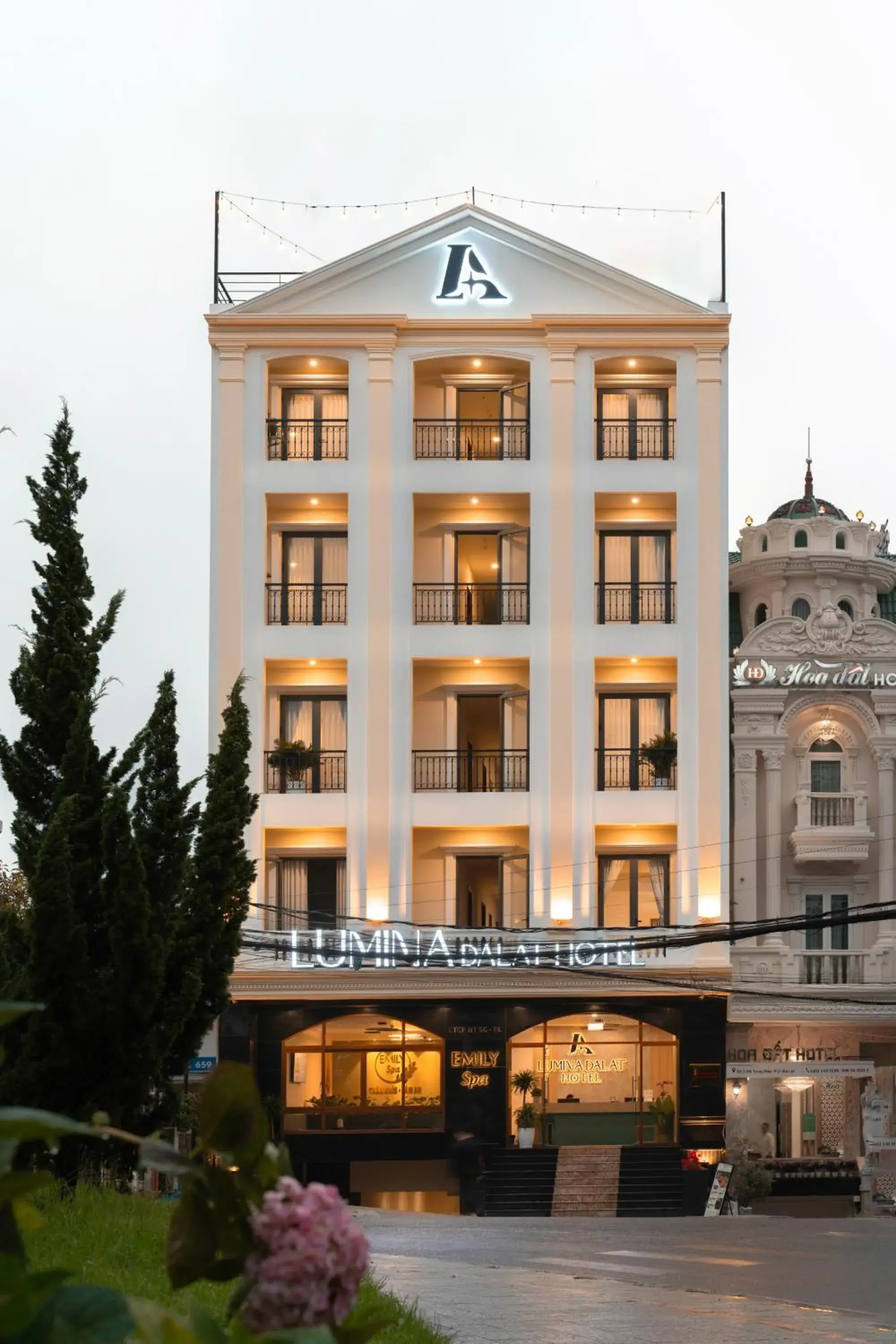 Property building in Lumina Hotel Da Lat Central Property building in Lumina Hotel Da Lat Central