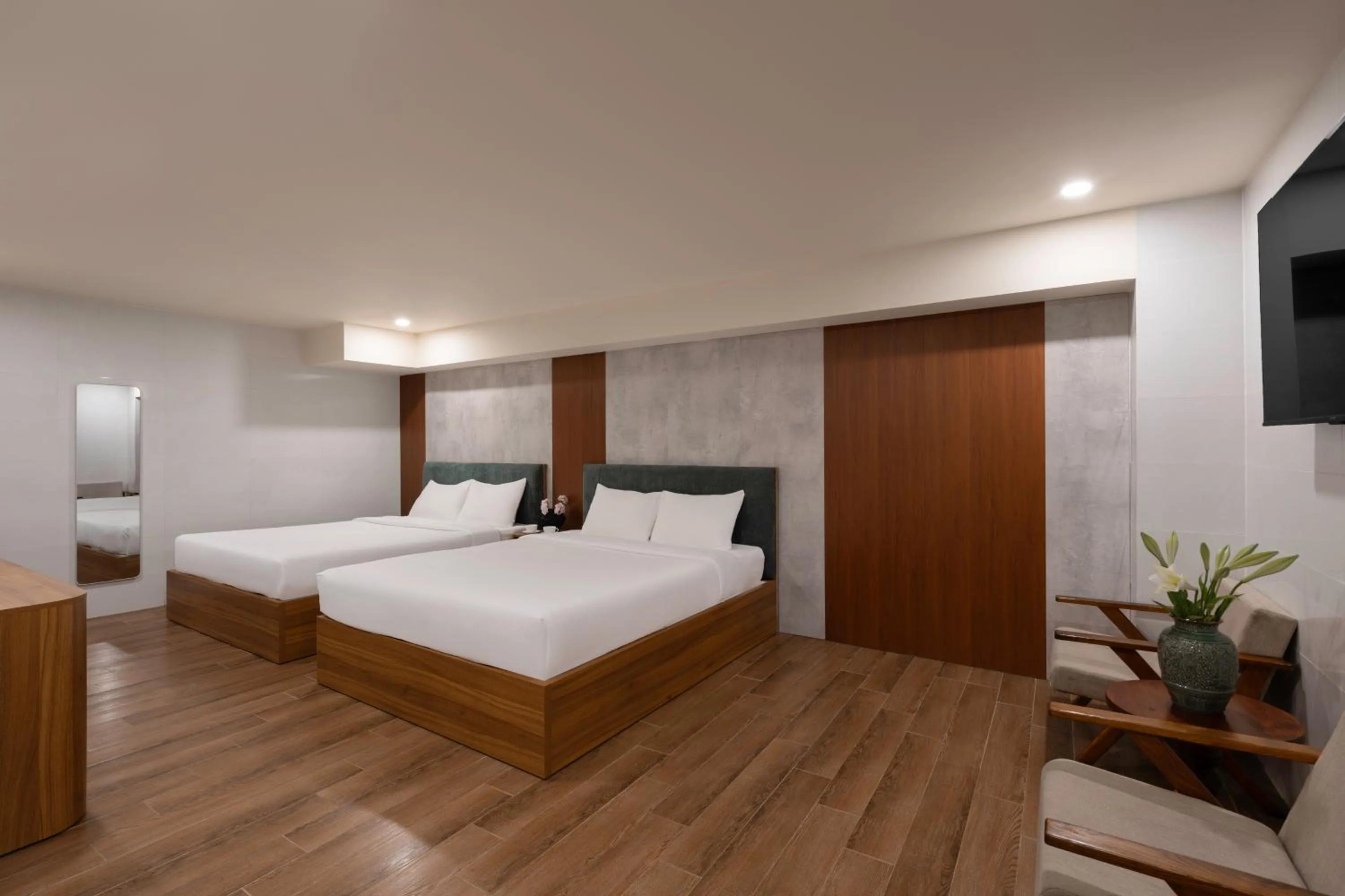 Photo of the whole room, Bed in Lumina Hotel Da Lat Central