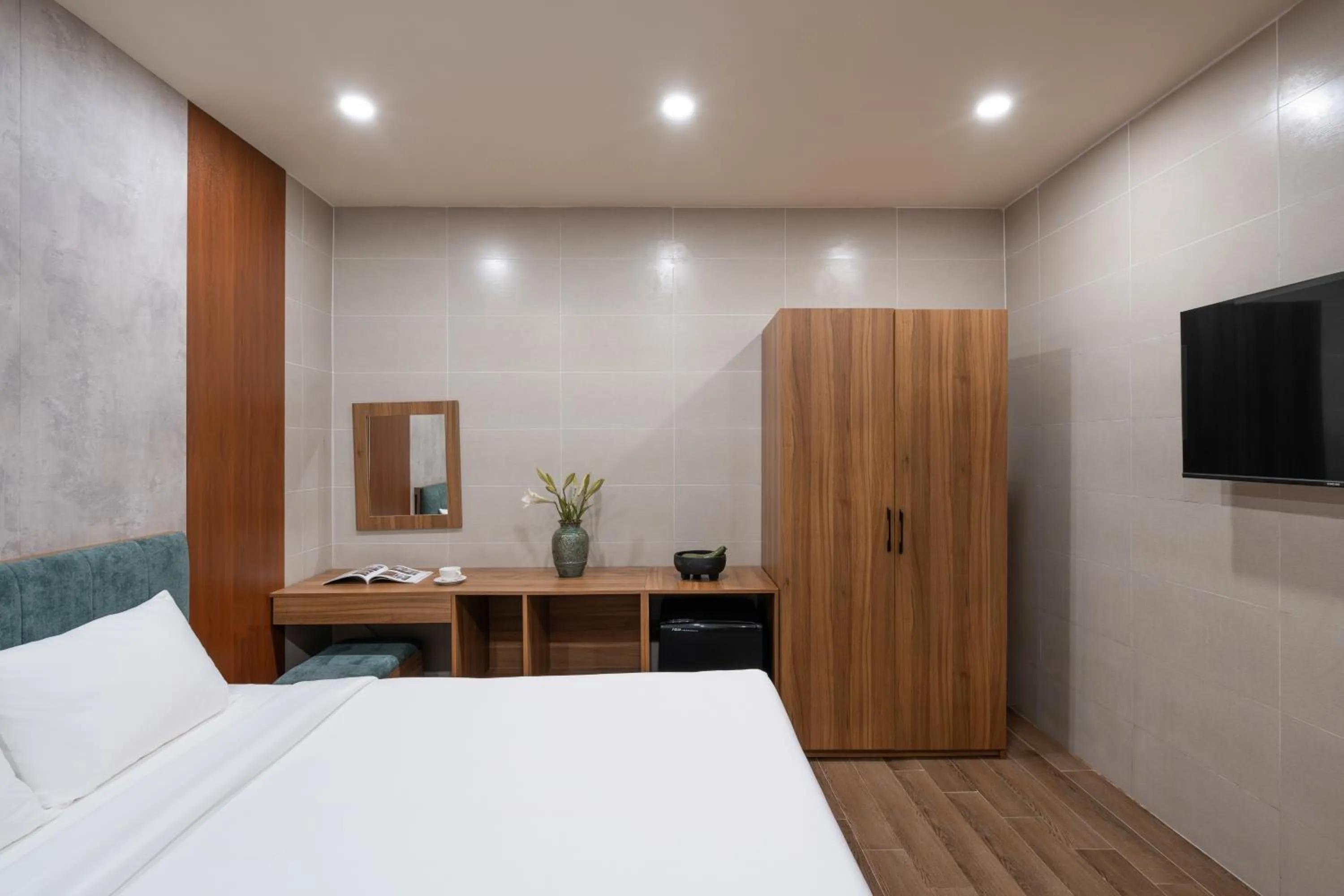 Photo of the whole room, Bed in Lumina Hotel Da Lat Central