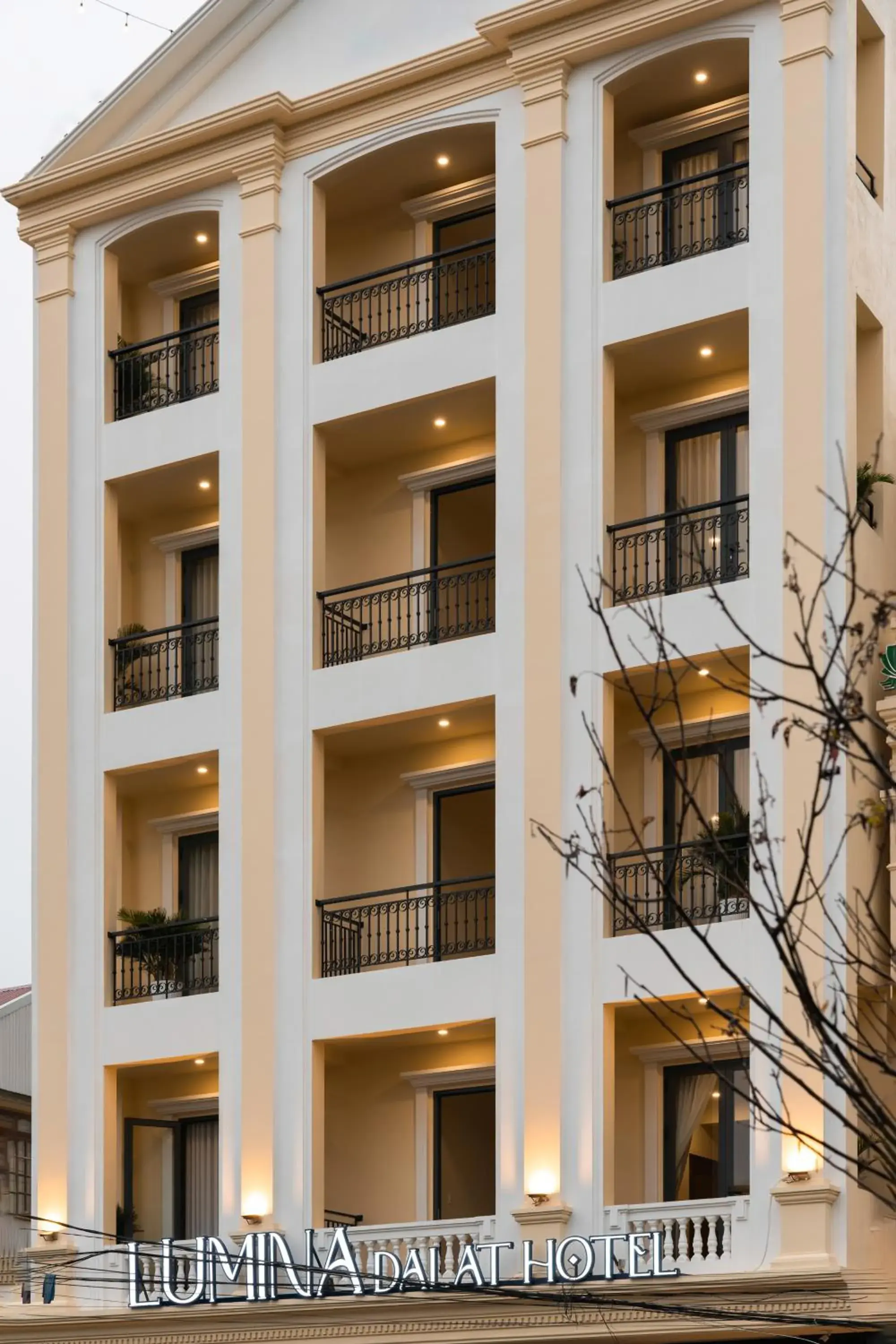 Property building in Lumina Hotel Da Lat Central Property building in Lumina Hotel Da Lat Central