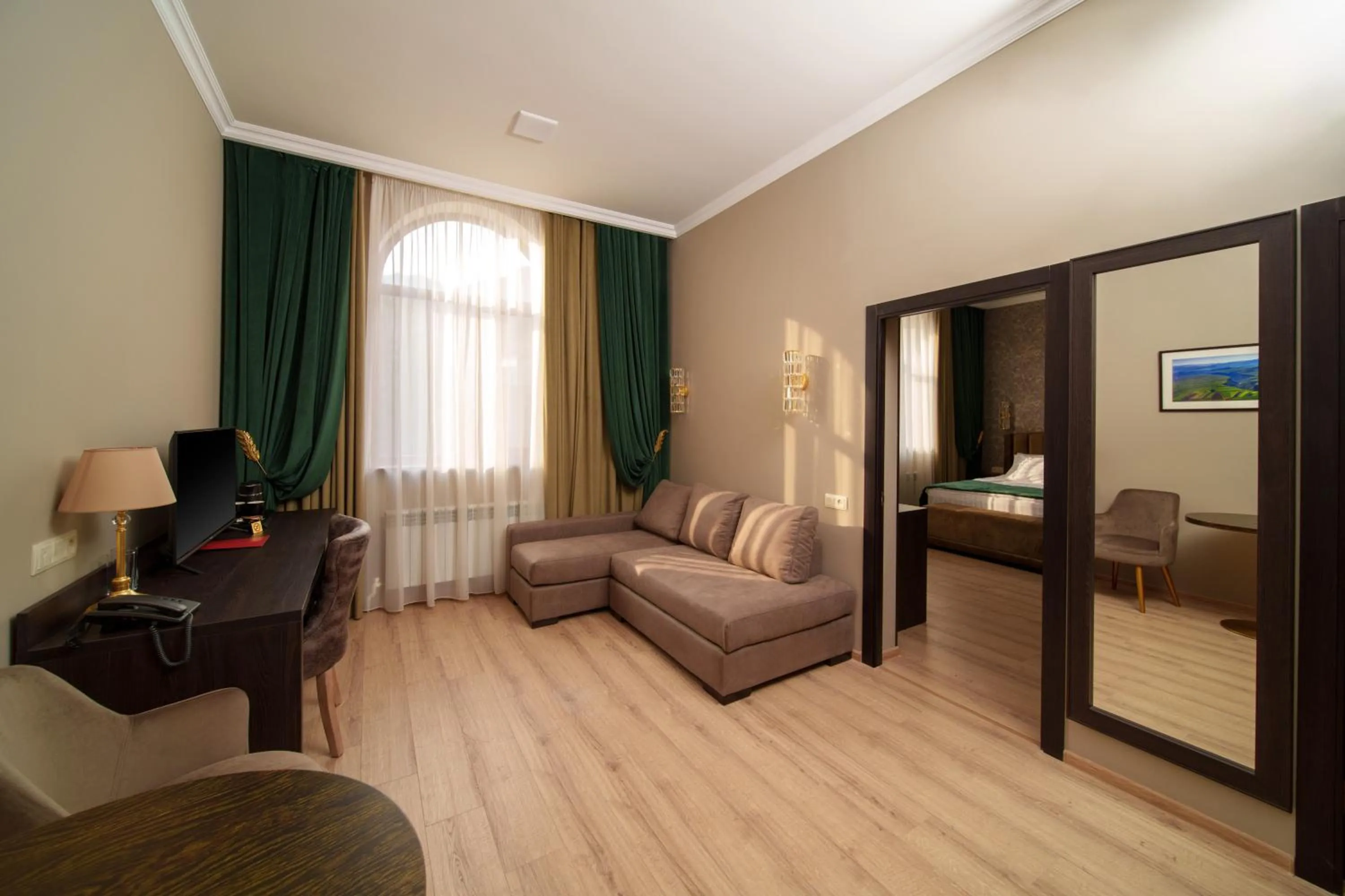 TV and multimedia, Bed in Vallex Garden Hotel Alaverdi