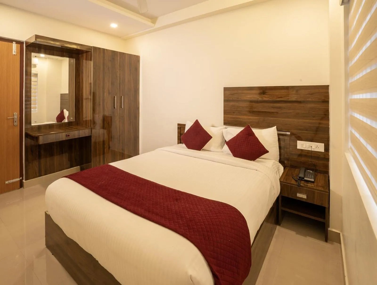 Bedroom, Bed in BR Residency