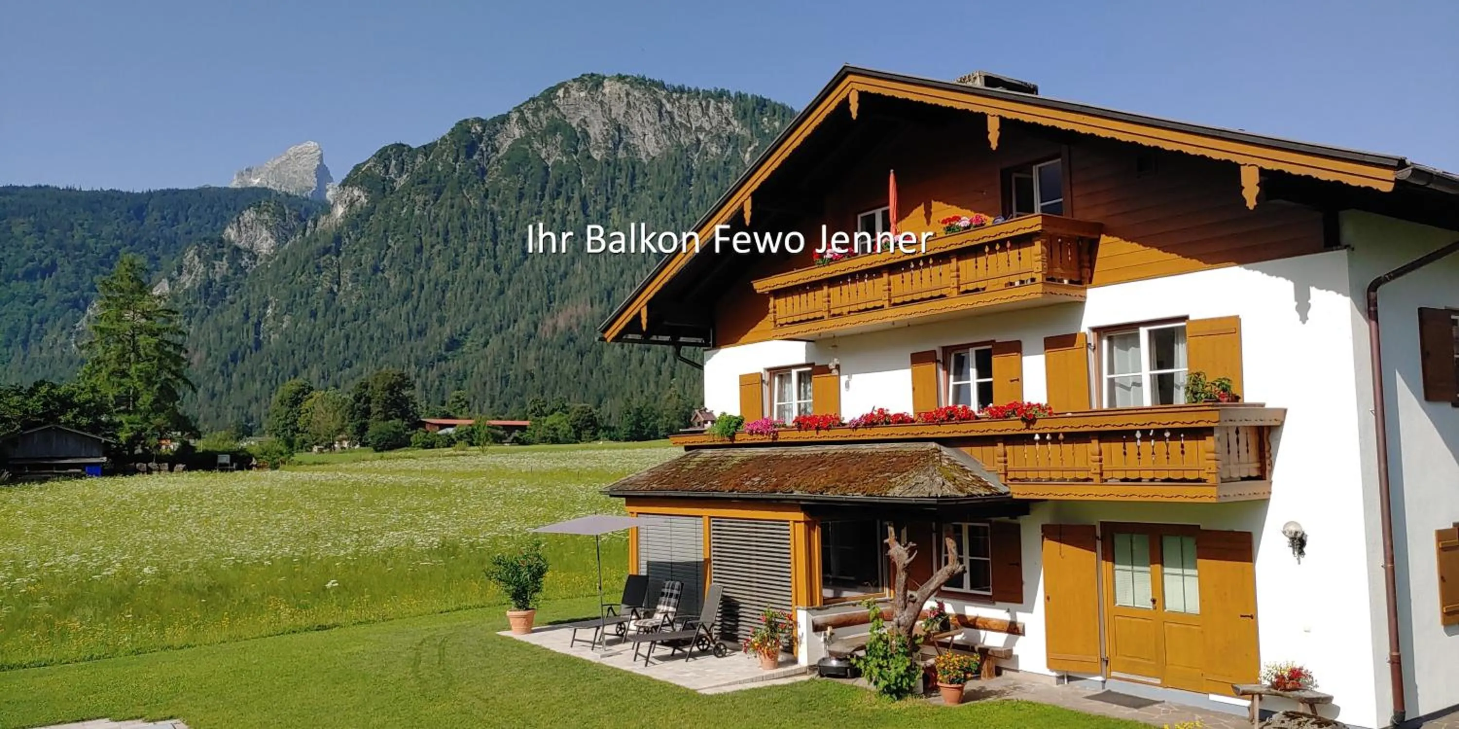 Property building in Ferienwohnungen Andrea