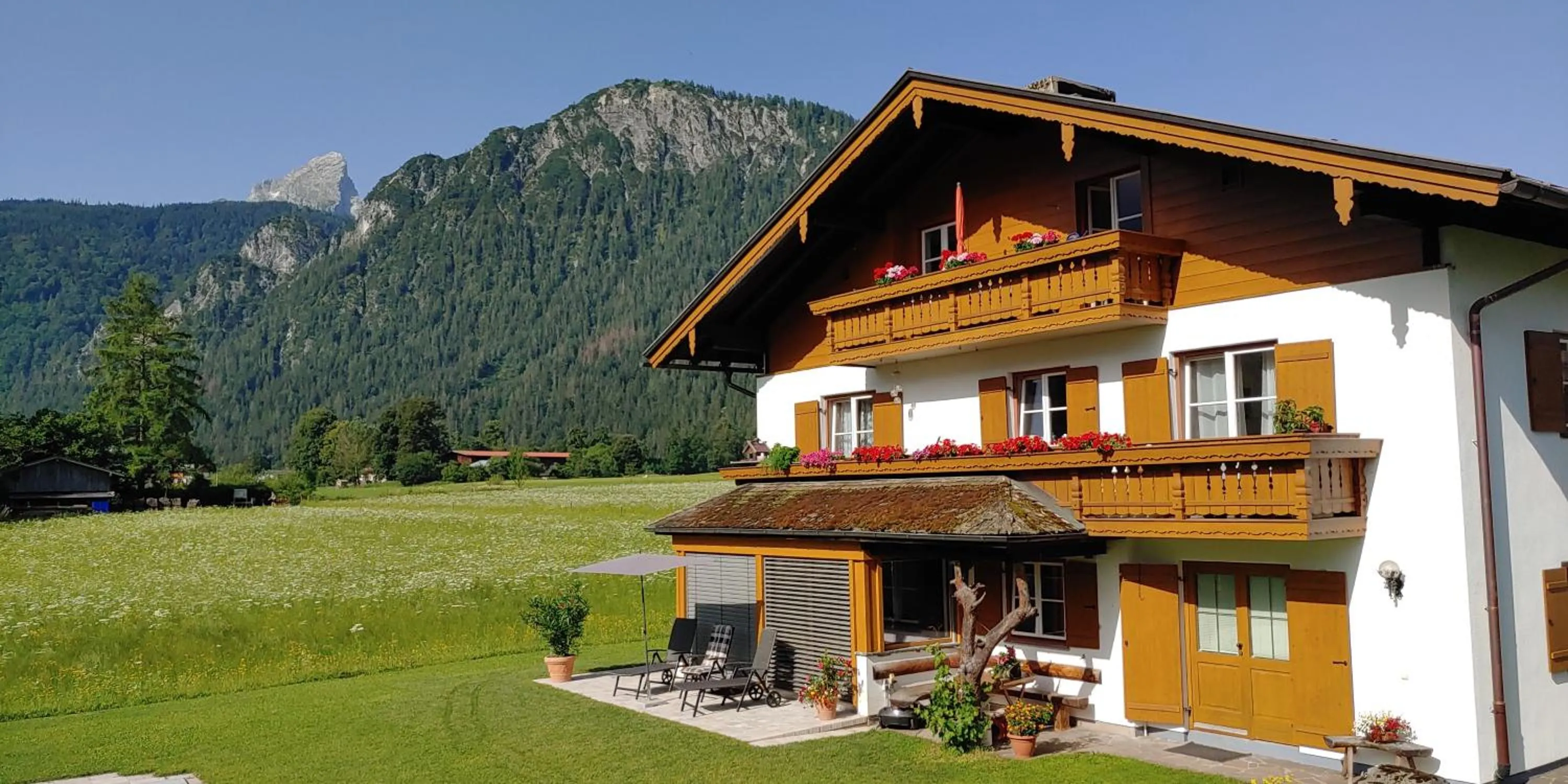 Property building in Ferienwohnungen Andrea