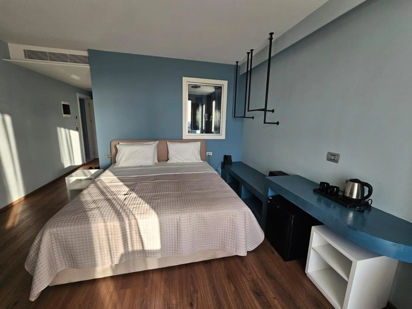 Bed in Hotel Porta Ksamil