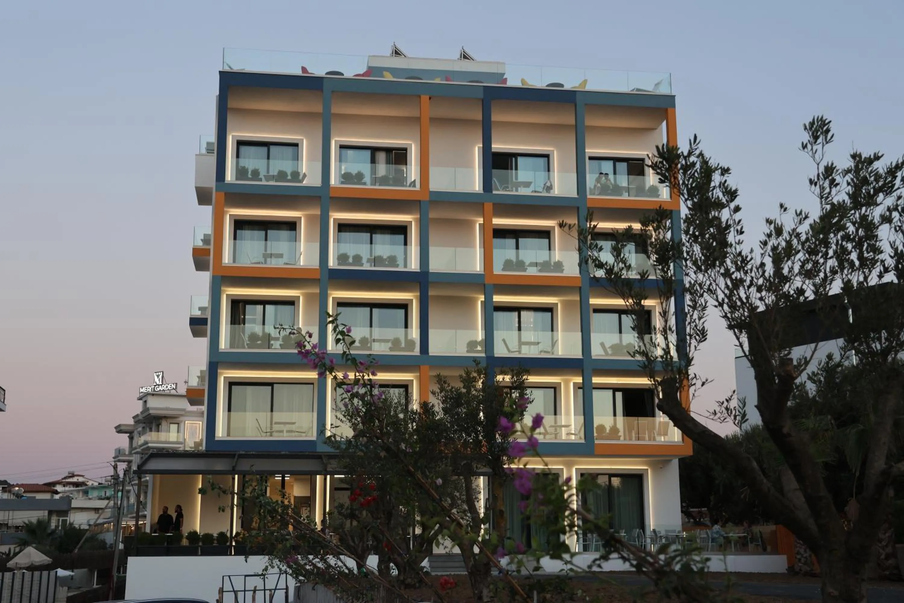 Property building in Hotel Porta Ksamil
