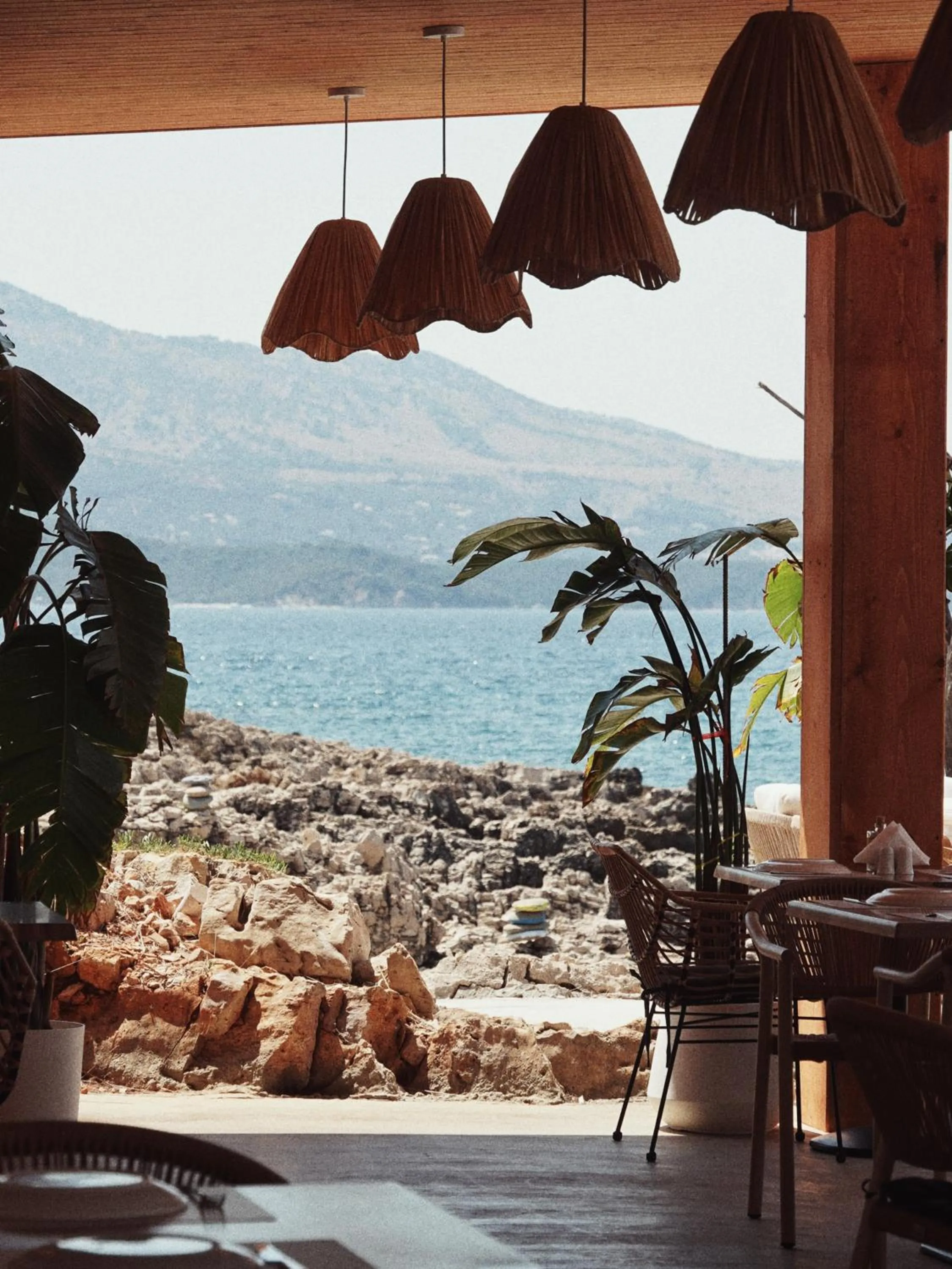 Beach in Hotel Porta Ksamil