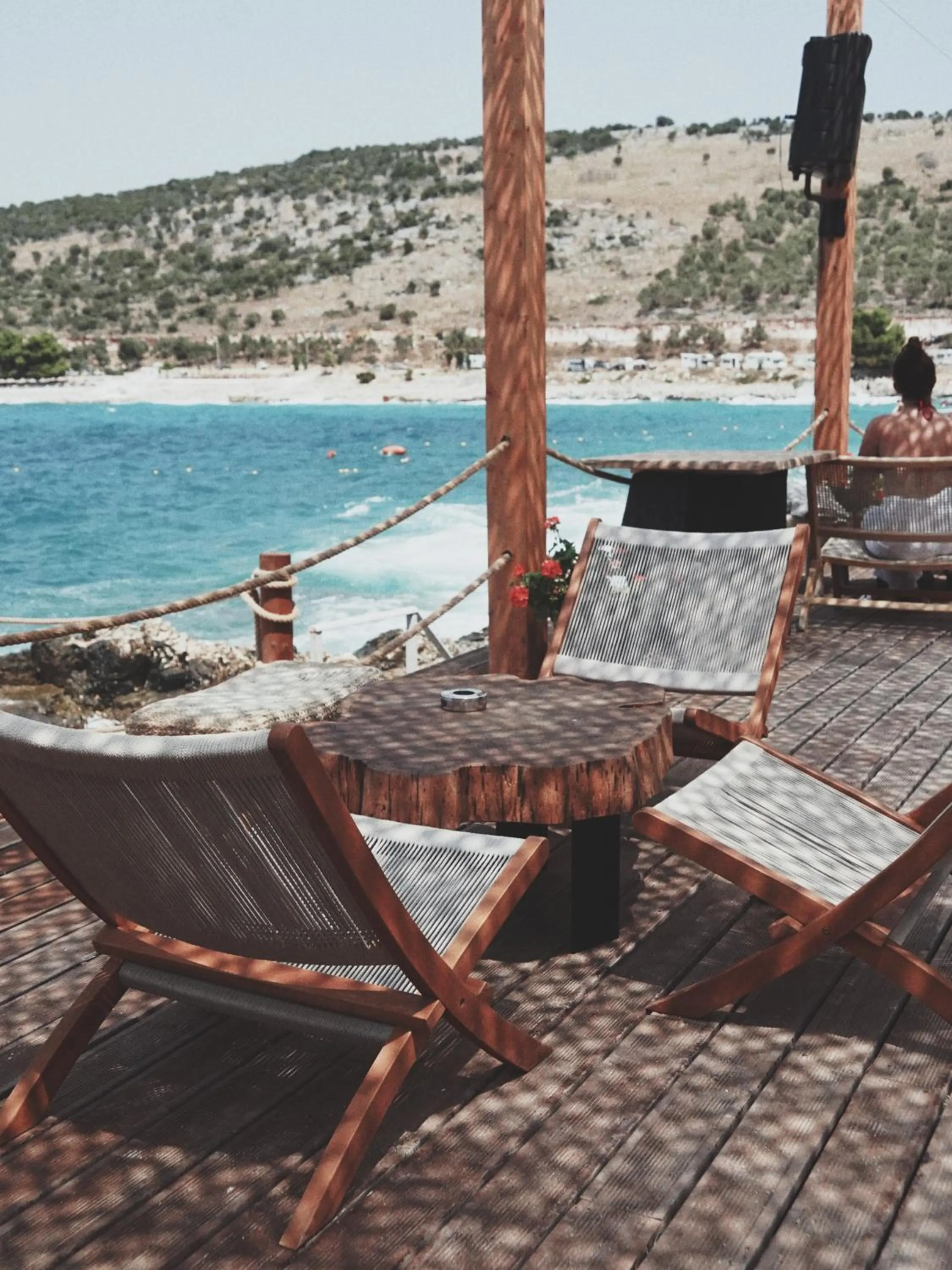 Lounge or bar in Hotel Porta Ksamil