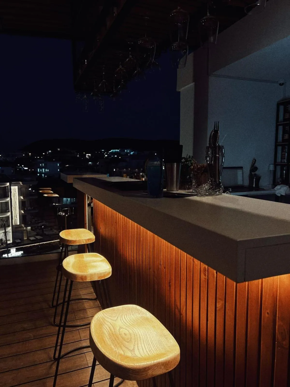Night in Hotel Porta Ksamil