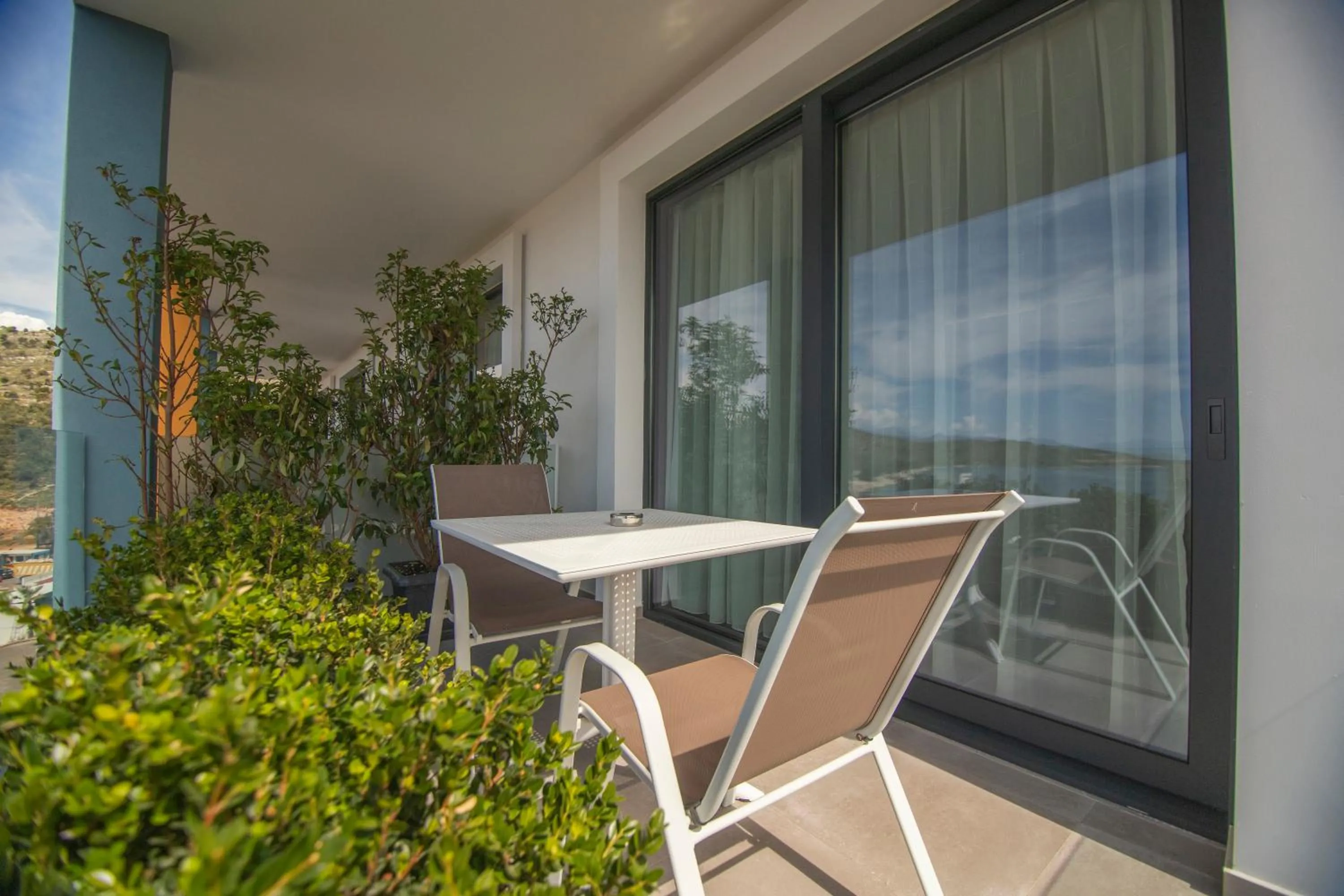 Balcony/Terrace in Hotel Porta Ksamil