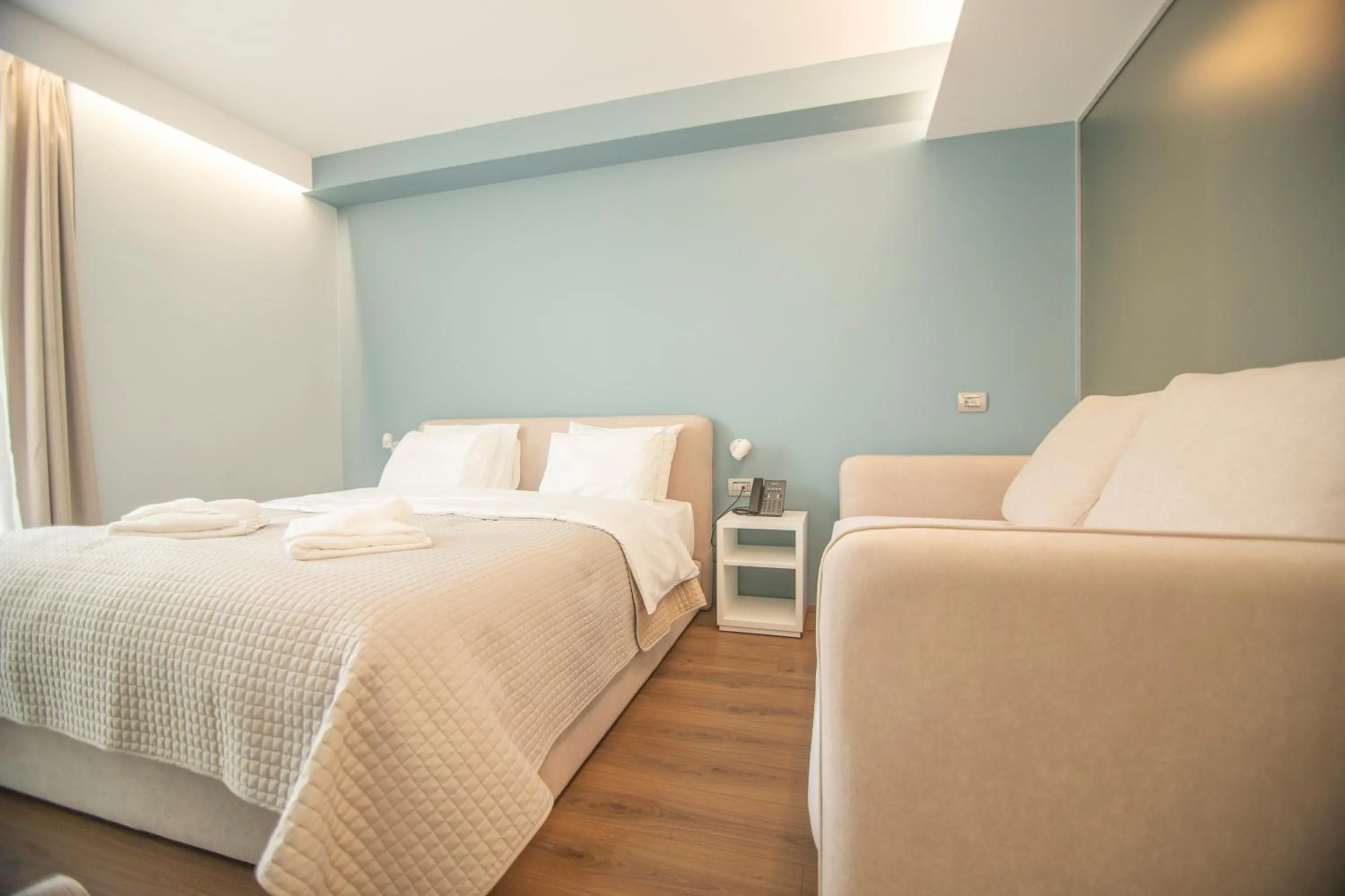 Photo of the whole room, Bed in Hotel Porta Ksamil