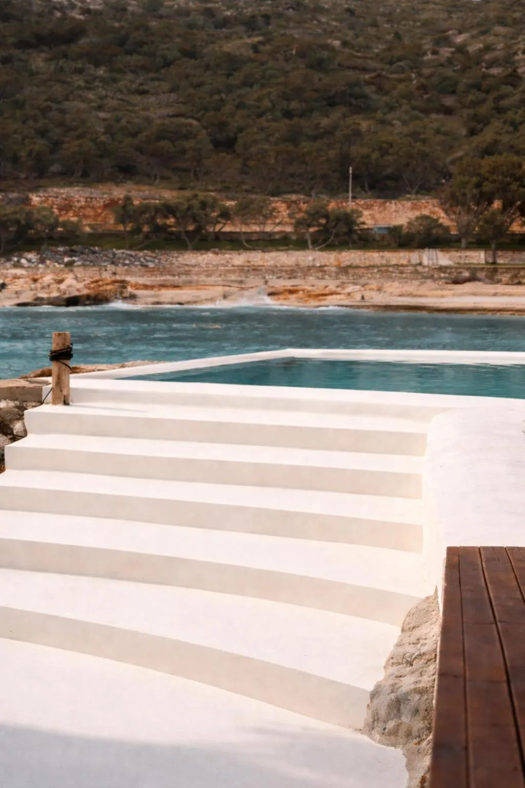 Swimming pool in Hotel Porta Ksamil