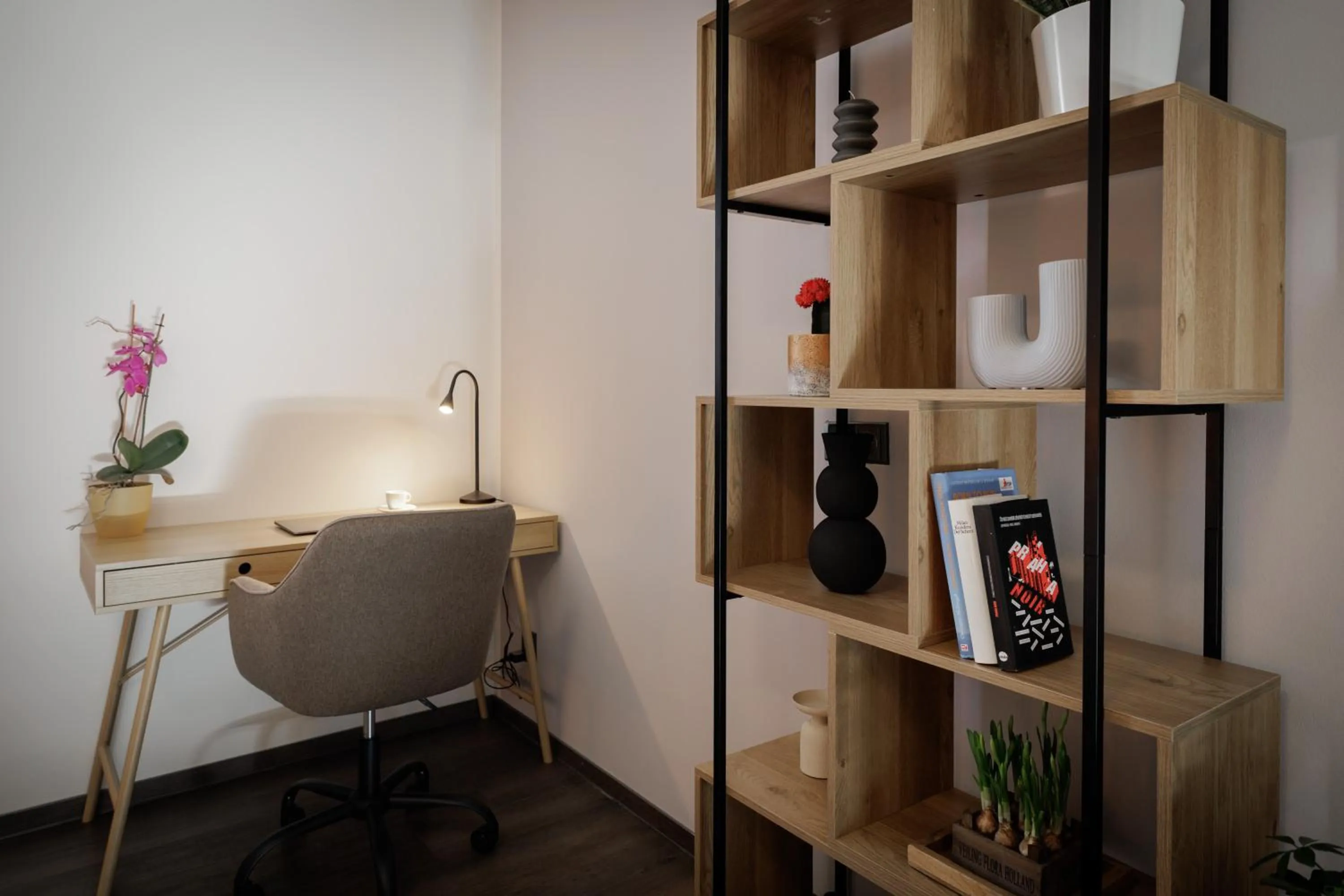 Library in River Apartments