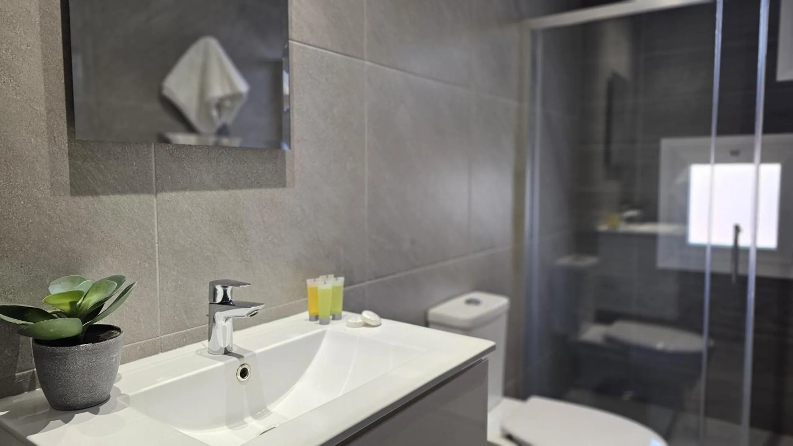 Bathroom in STAY Digital Den Apartment