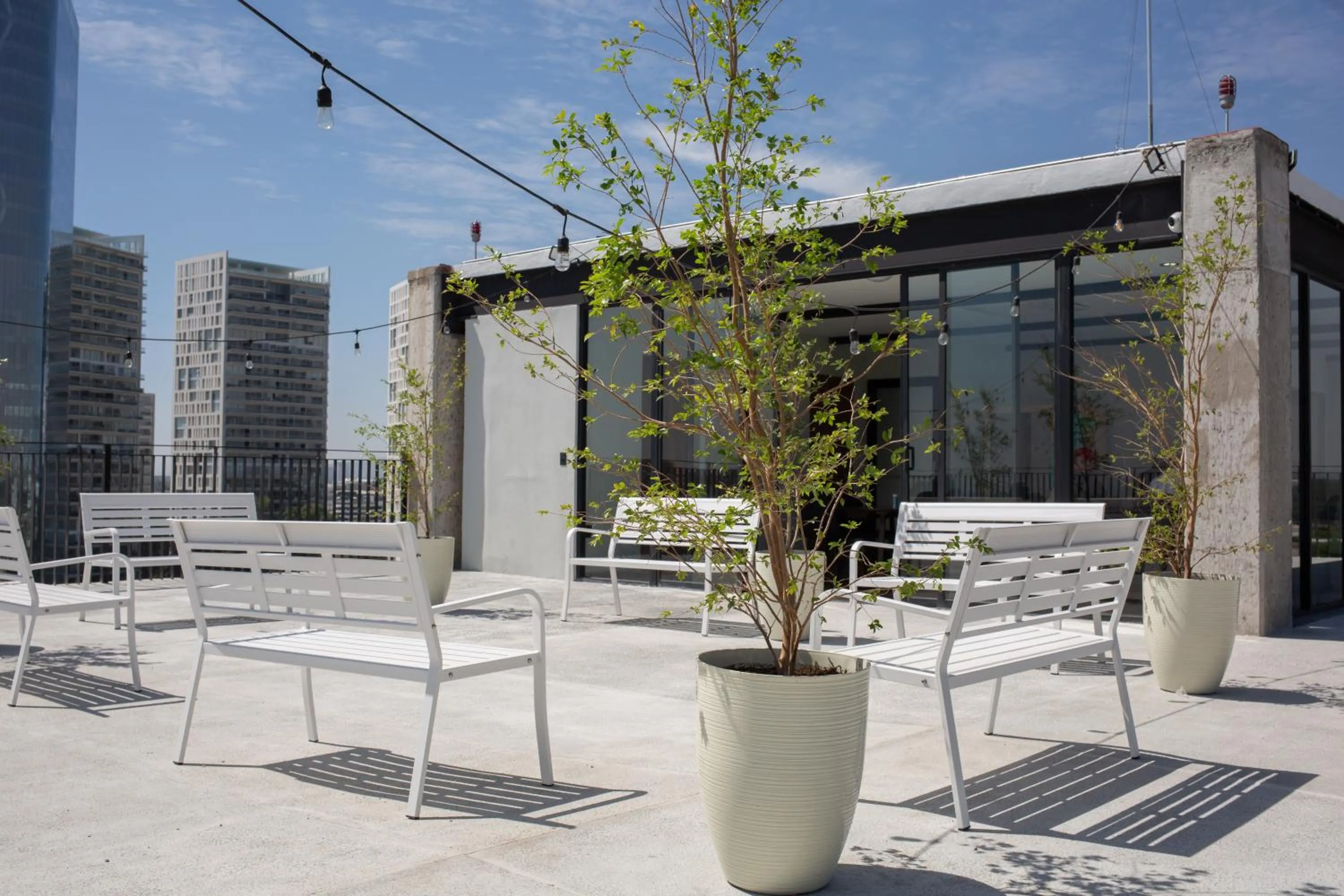 Balcony/Terrace in Suites del Carmen Consulado