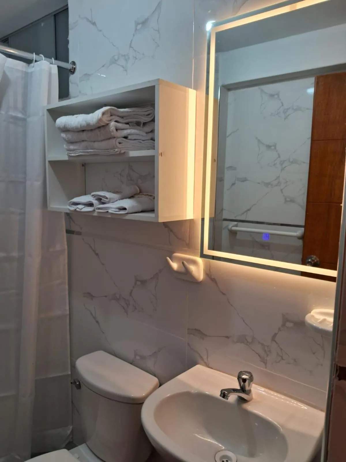 Shower in Hotel El Virrey Suite
