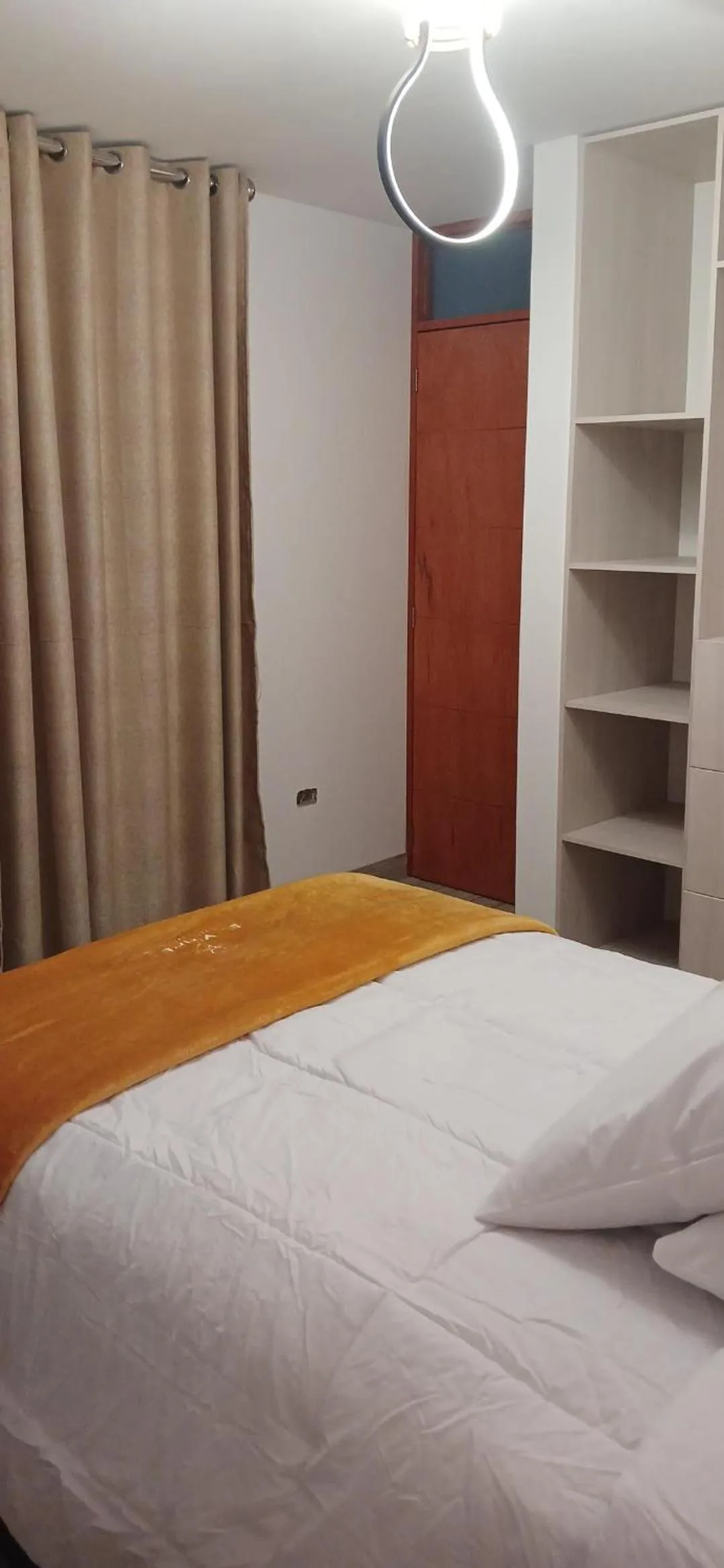 Bed in Hotel El Virrey Suite