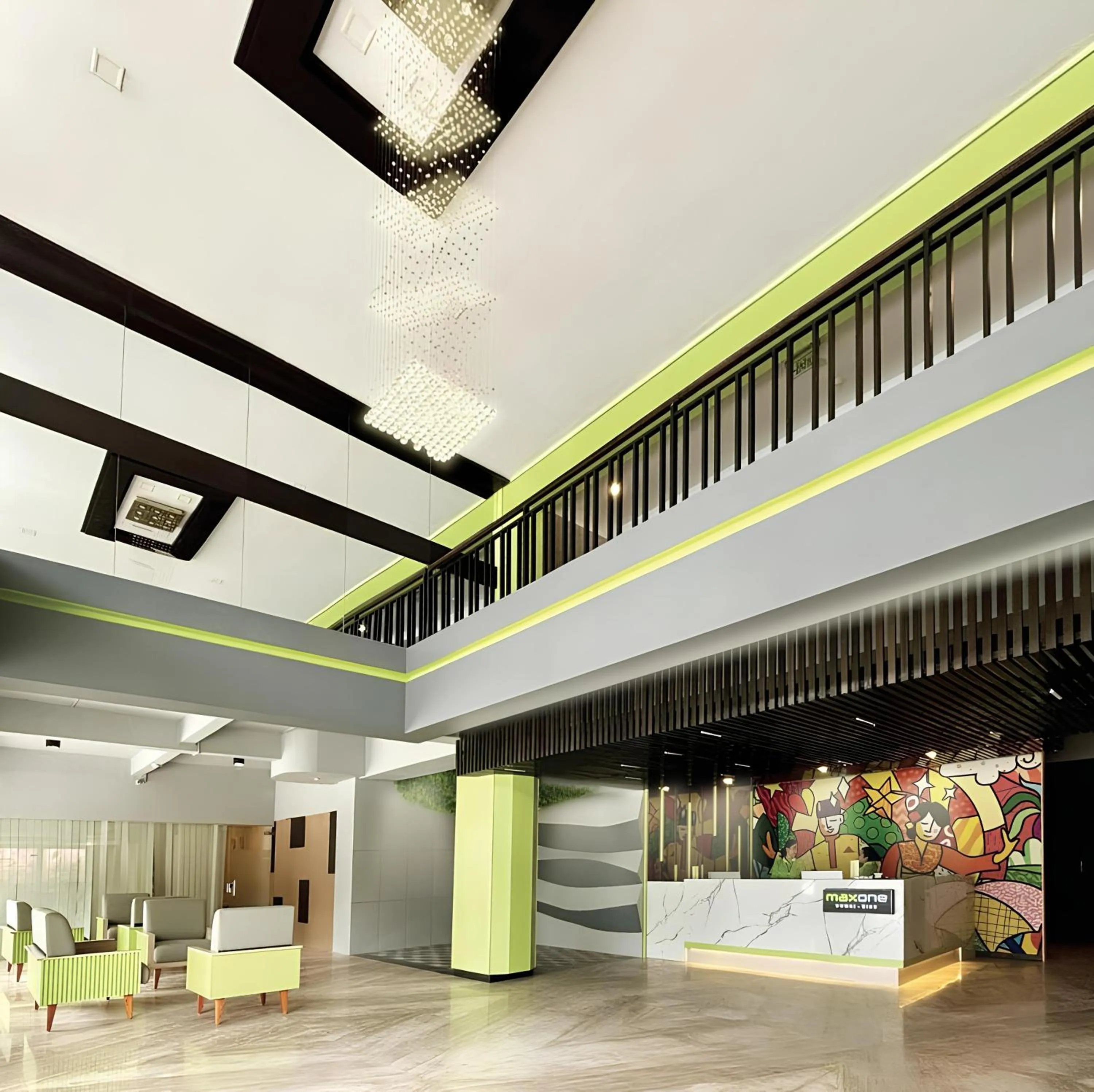 Lobby or reception in MAXONE Dumai