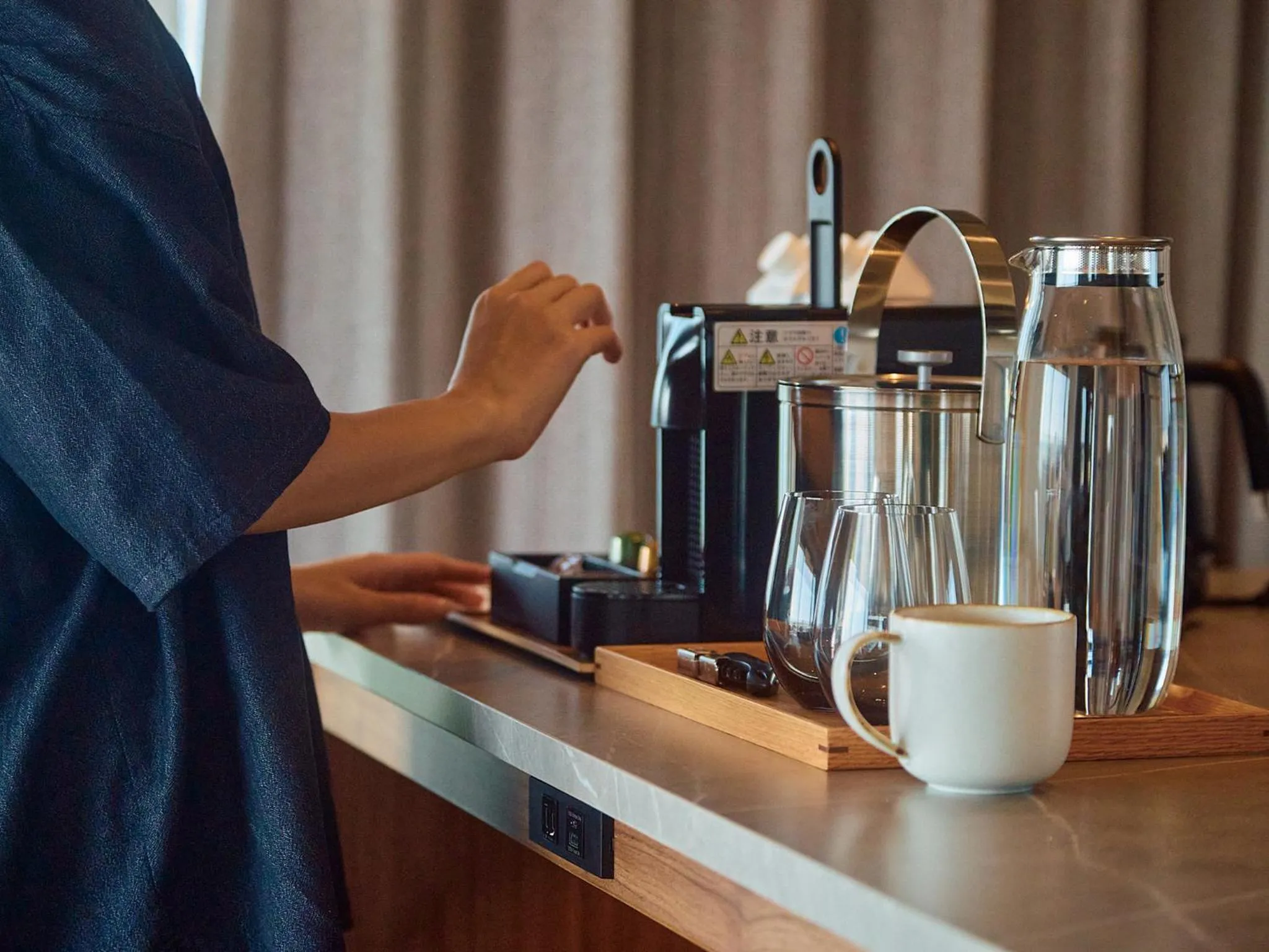 Coffee/tea facilities in seven x seven ISHIGAKI