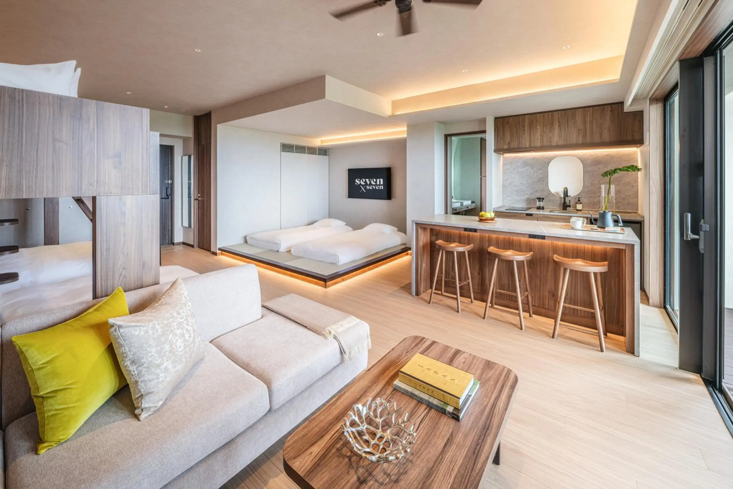 Bed in seven x seven ISHIGAKI Bed in seven x seven ISHIGAKI