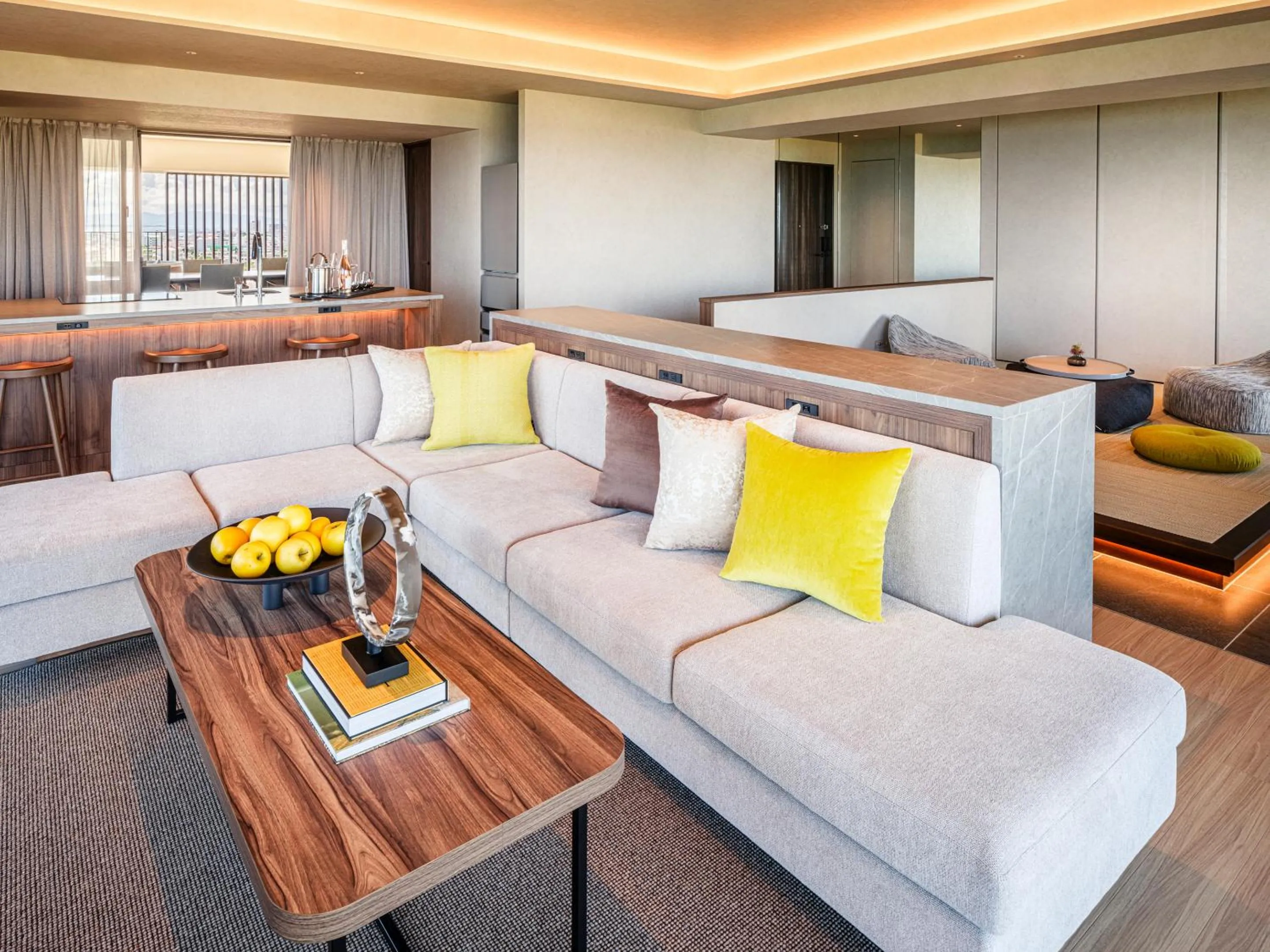 Living room in seven x seven ISHIGAKI