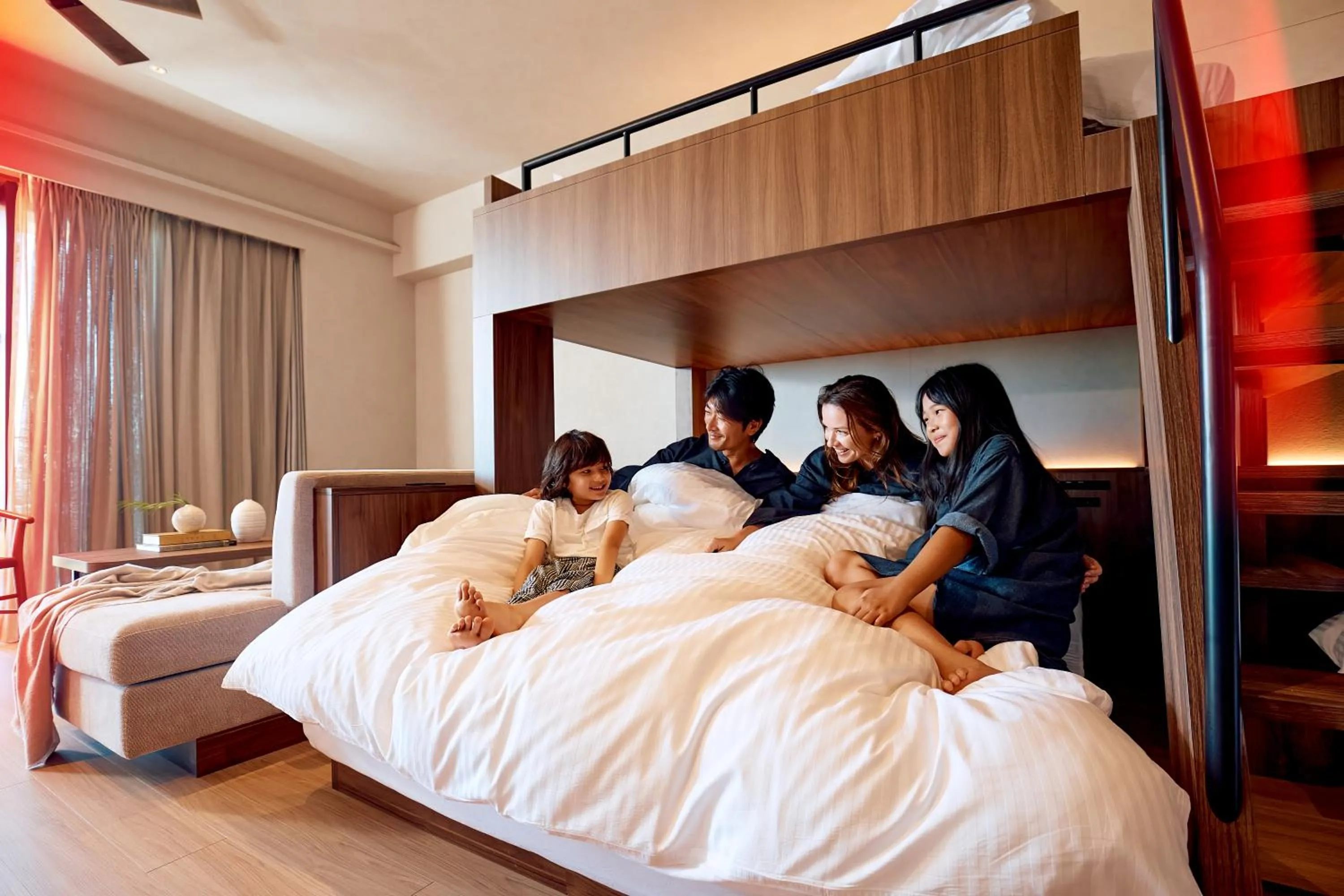 People, Bed in seven x seven ISHIGAKI