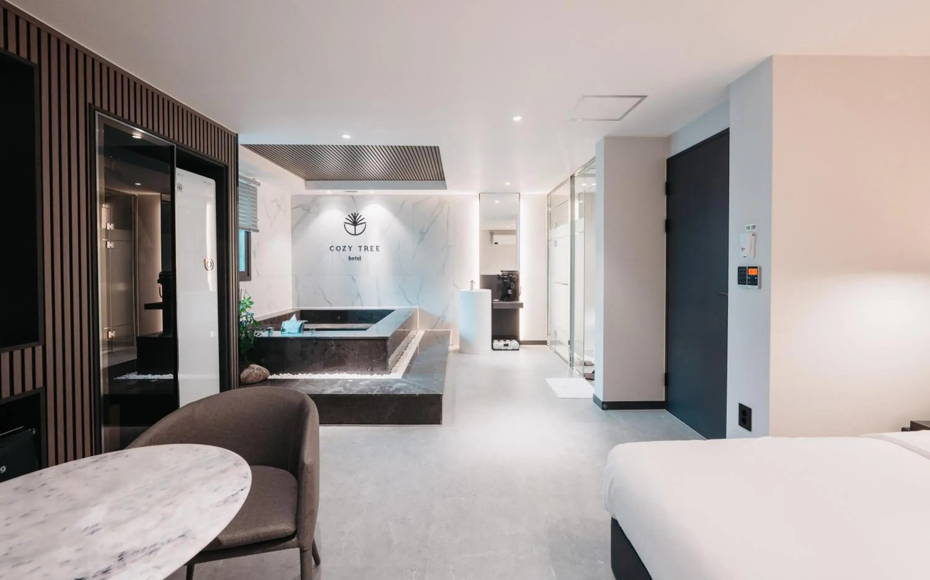 Bath, Bed in Cozy Tree Hotel Seomyeon Bath, Bed in Cozy Tree Hotel Seomyeon