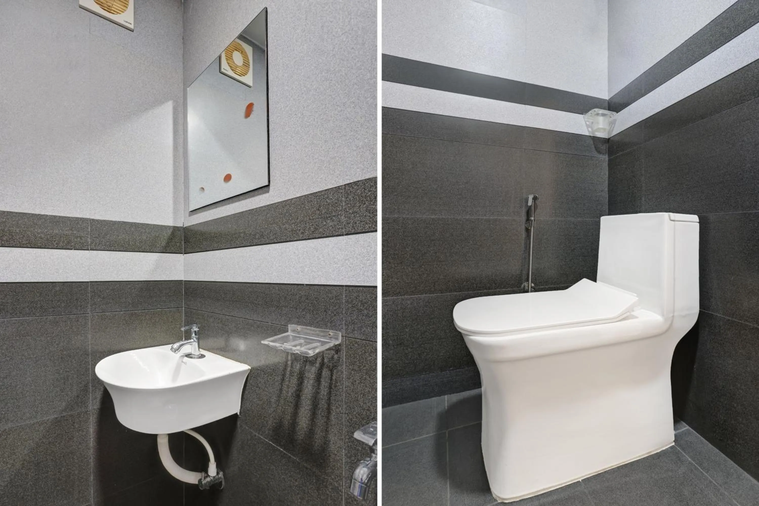 Bathroom in Hotel O PULARI BACKWATER & ROOMS