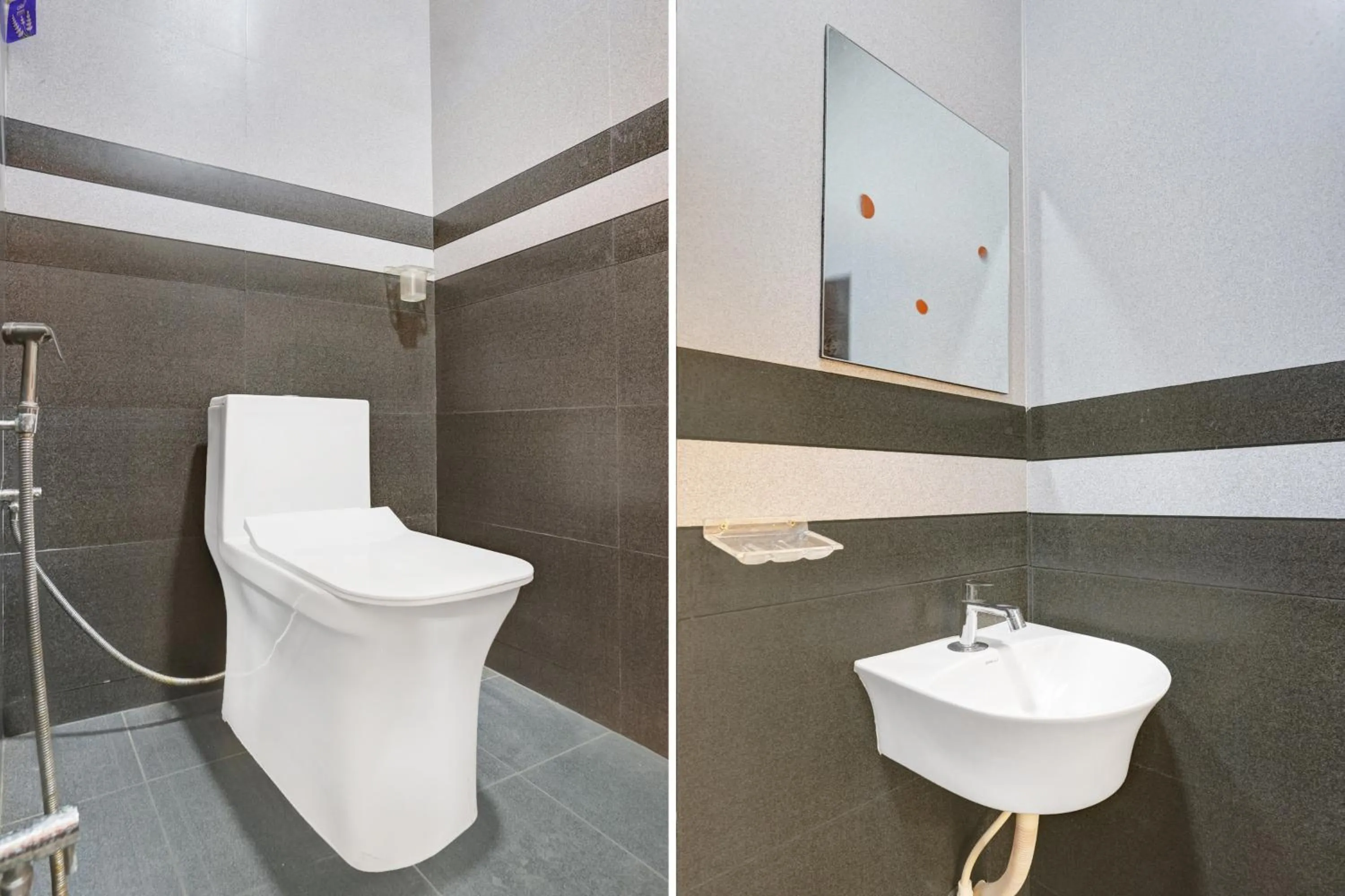 Bathroom in Hotel O PULARI BACKWATER & ROOMS