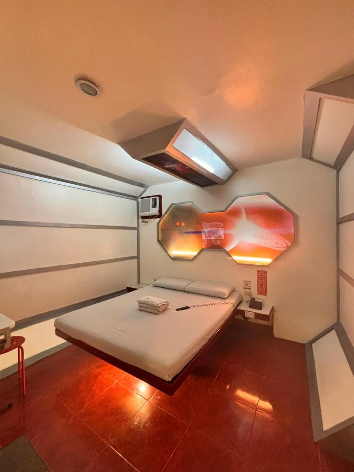 Bedroom, Bed in Astrotel Cubao