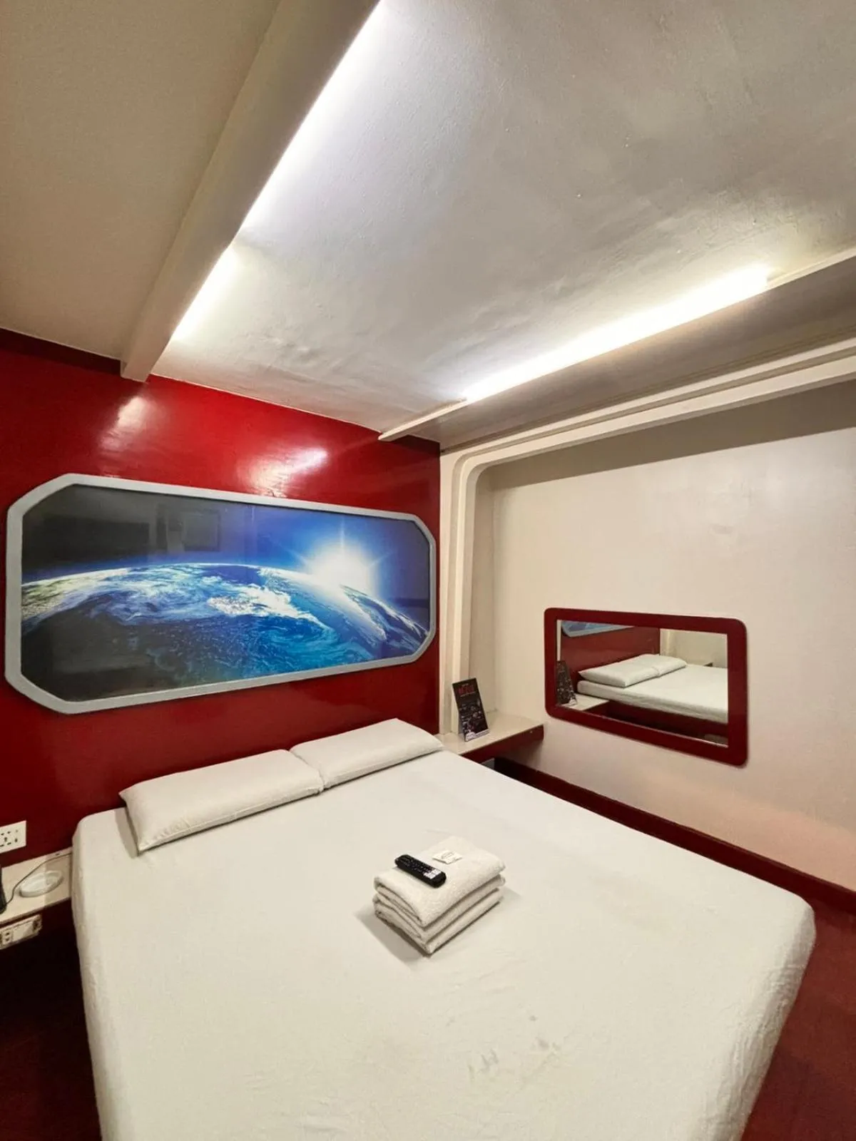 Bedroom, Bed in Astrotel Cubao