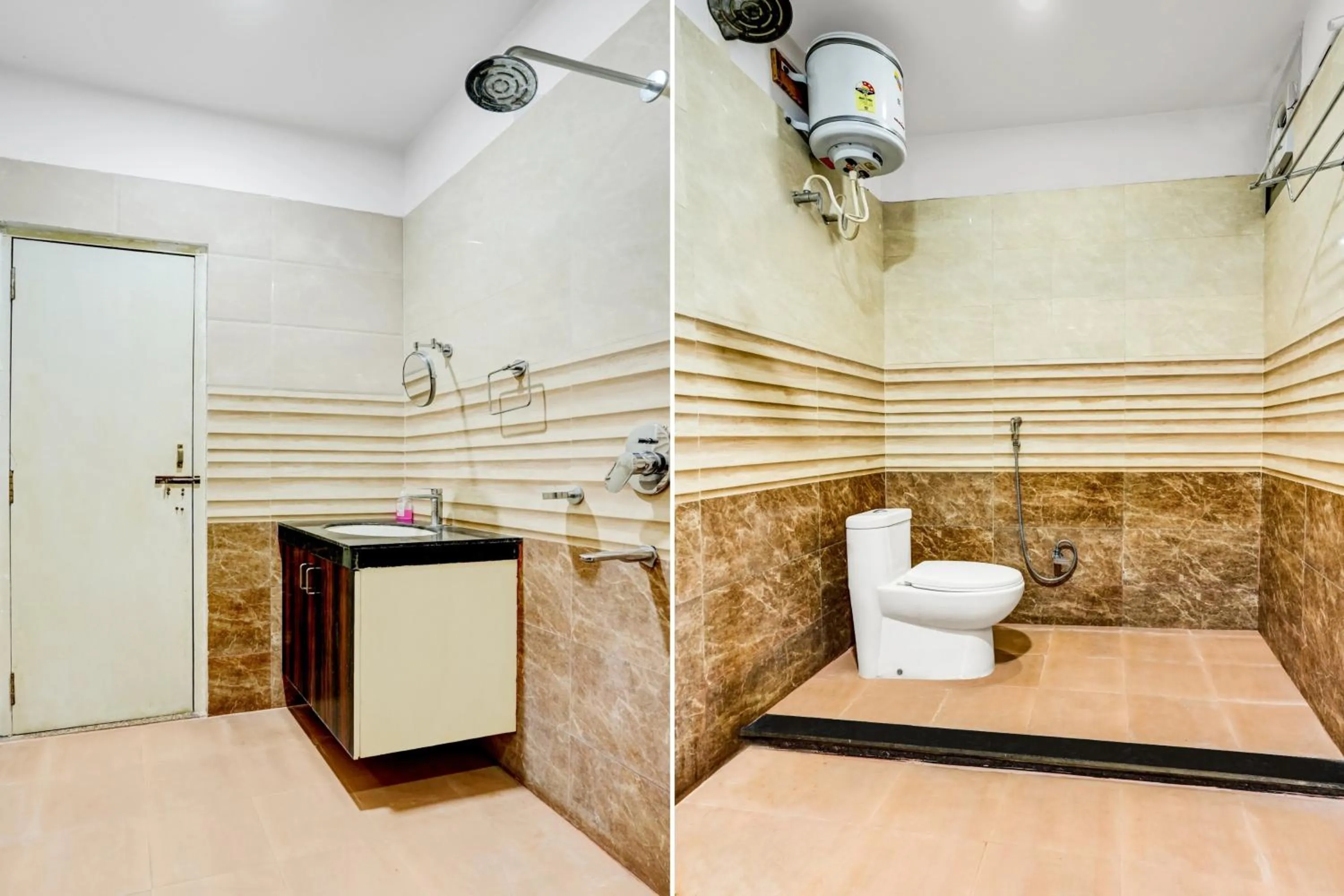 Bathroom in Hotel O Harsh Regency