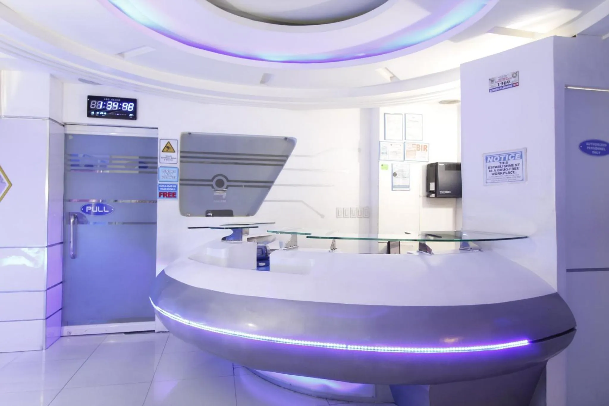 Lobby or reception in Astrotel Guadalupe