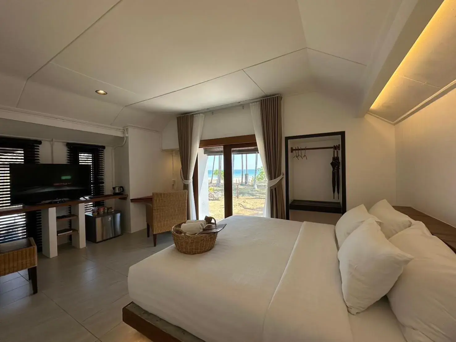 Bed in Chumphon Cabana Resort Bed in Chumphon Cabana Resort
