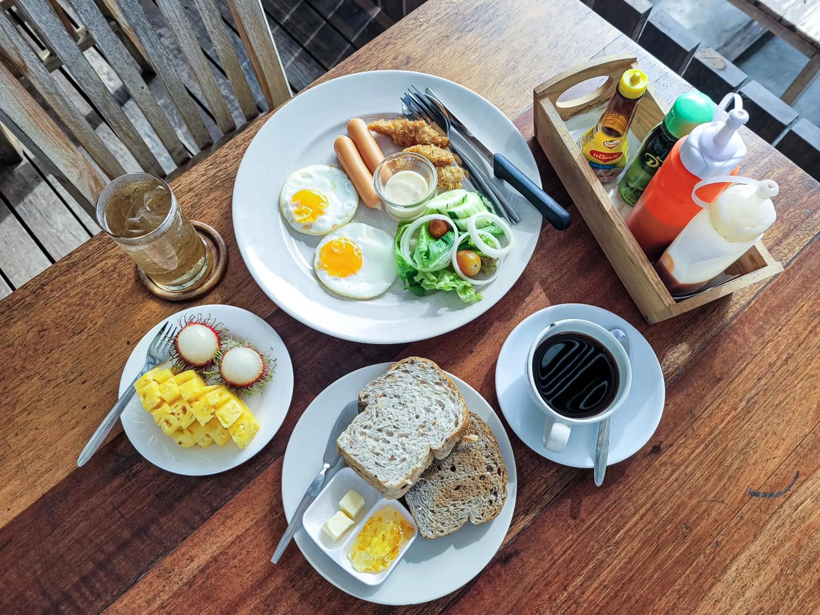 Breakfast in Chumphon Cabana Resort