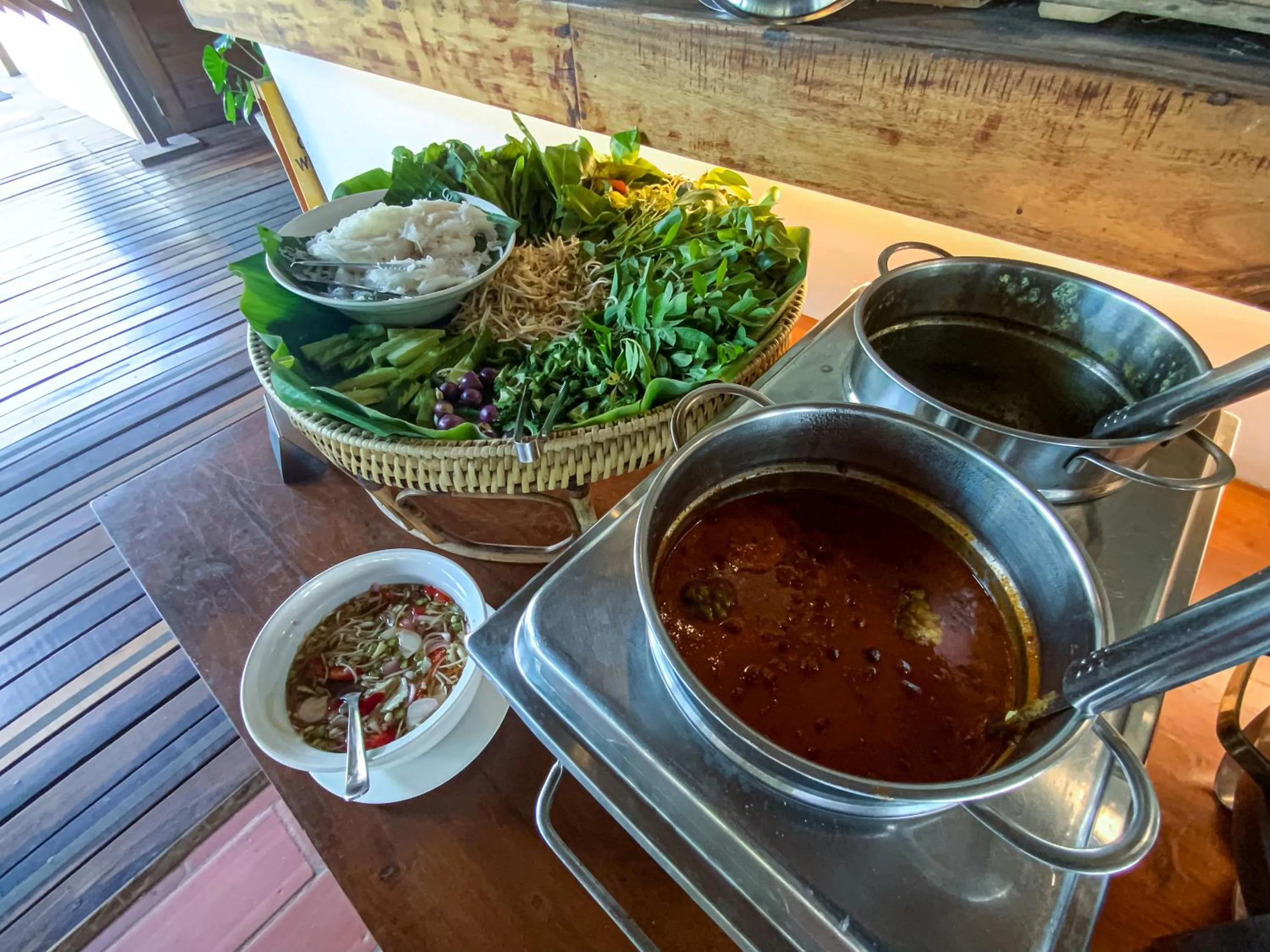 Breakfast in Chumphon Cabana Resort