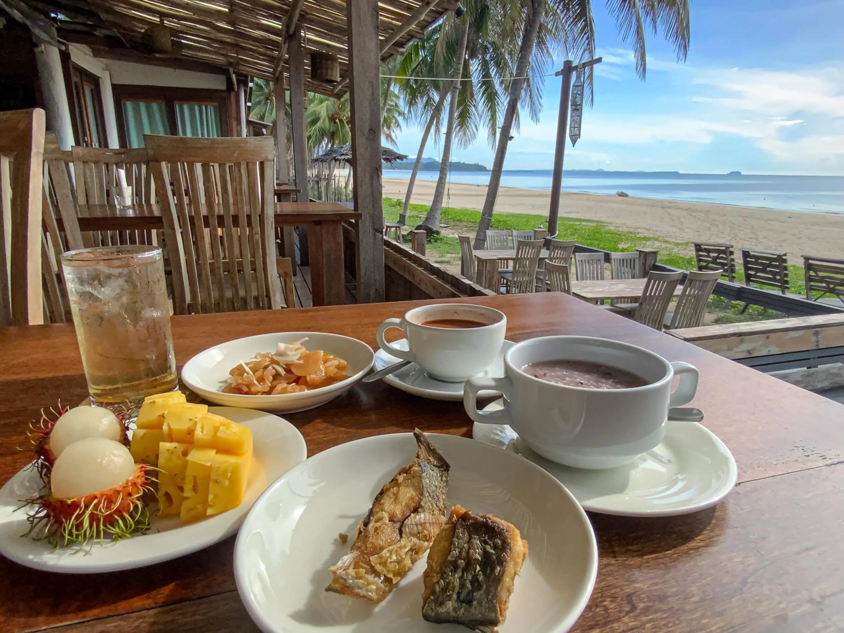 Breakfast in Chumphon Cabana Resort