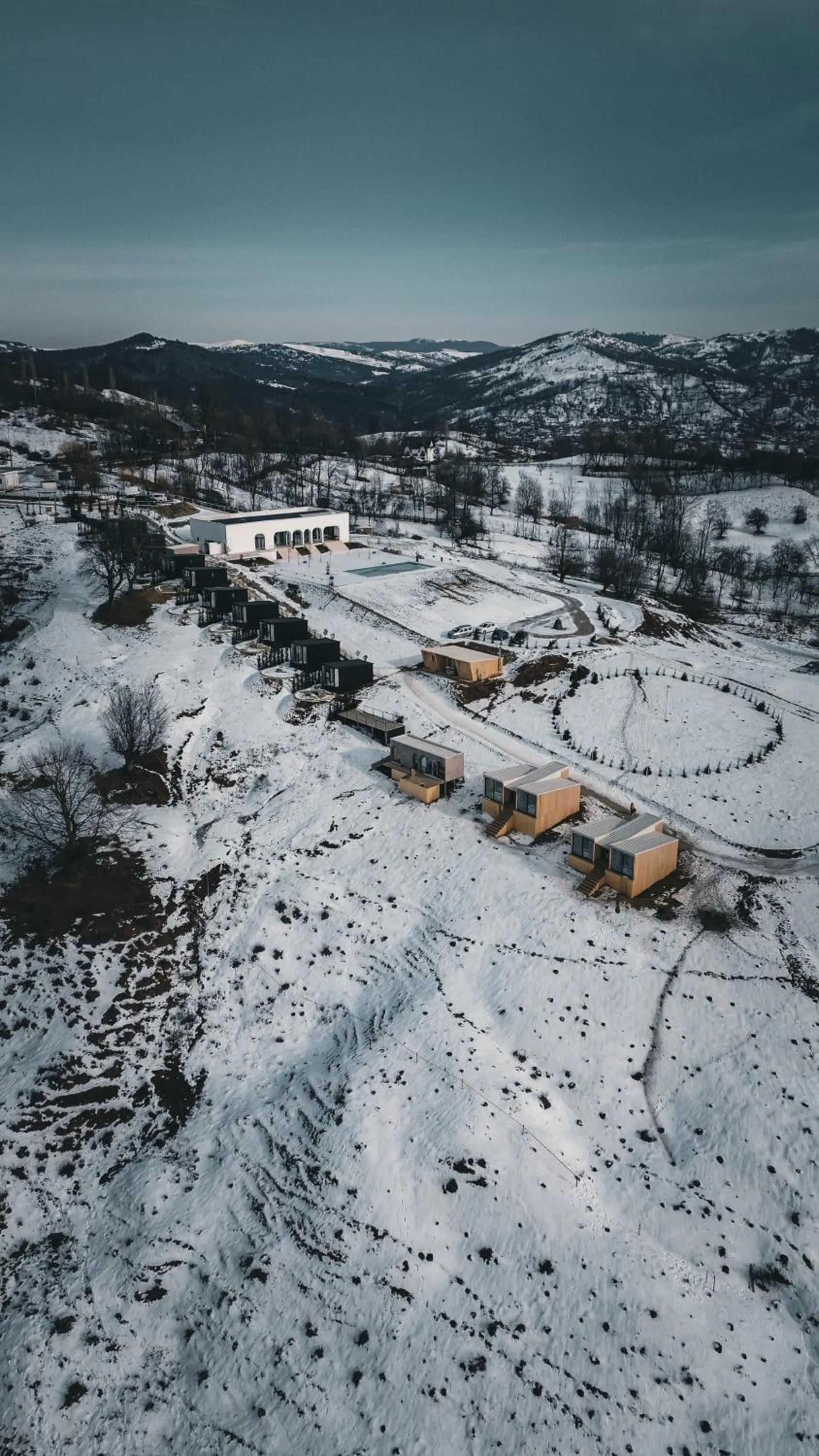 Natural landscape in Moon Valley Comarnic