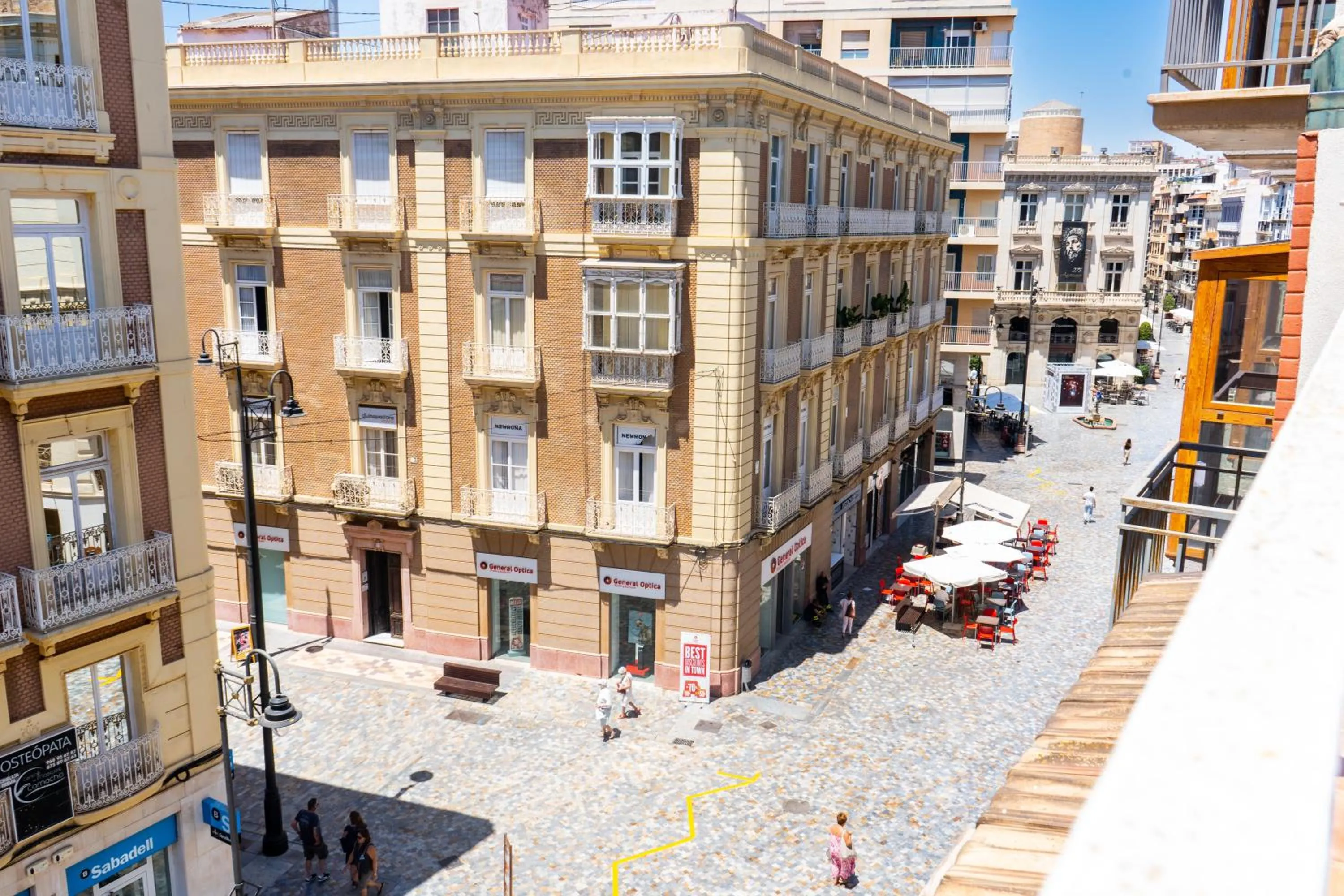 City view in Apartamentos Turísticos Gran Vía con Terraza by CartagenaSpain