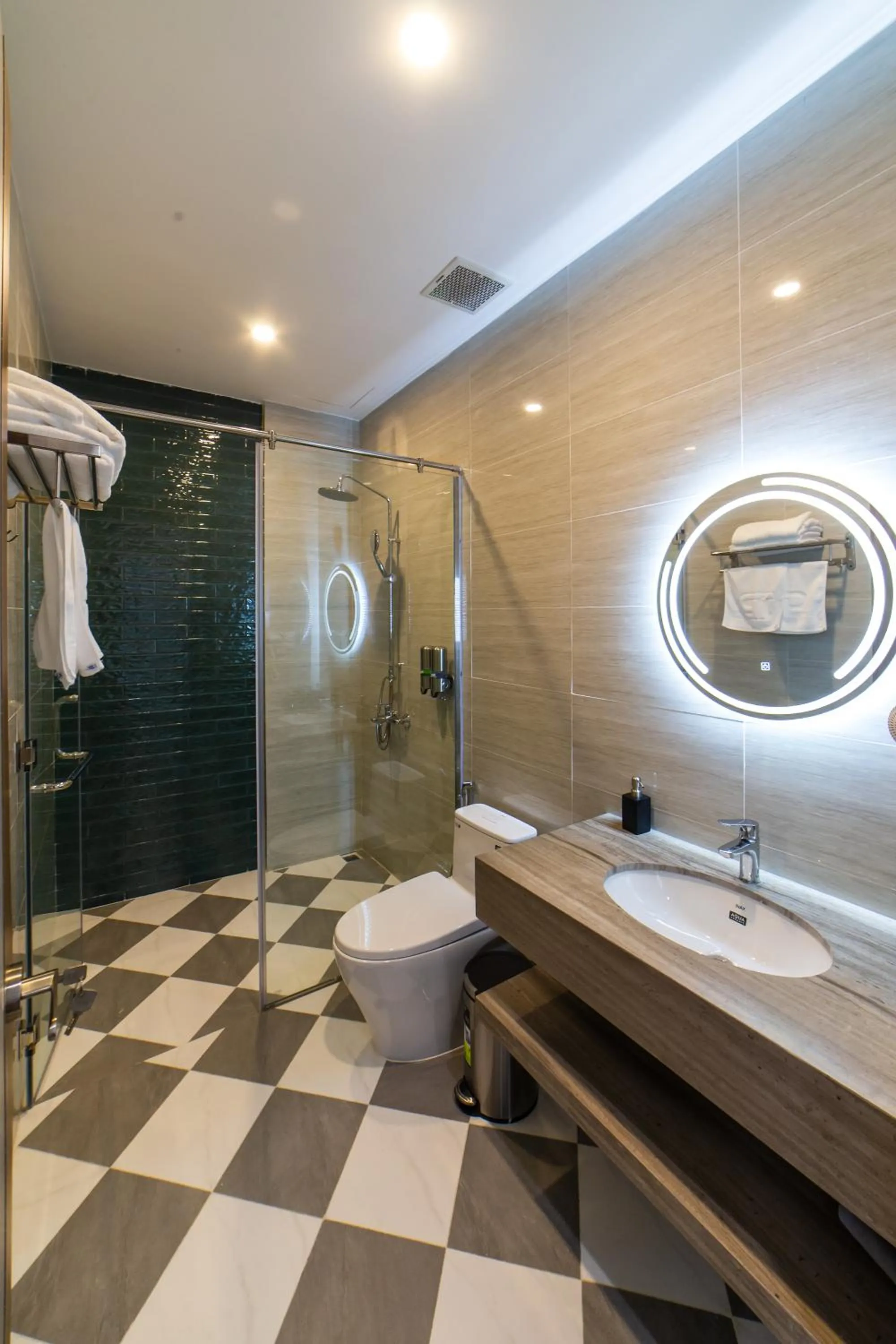 Shower in TP Dalat Hotel