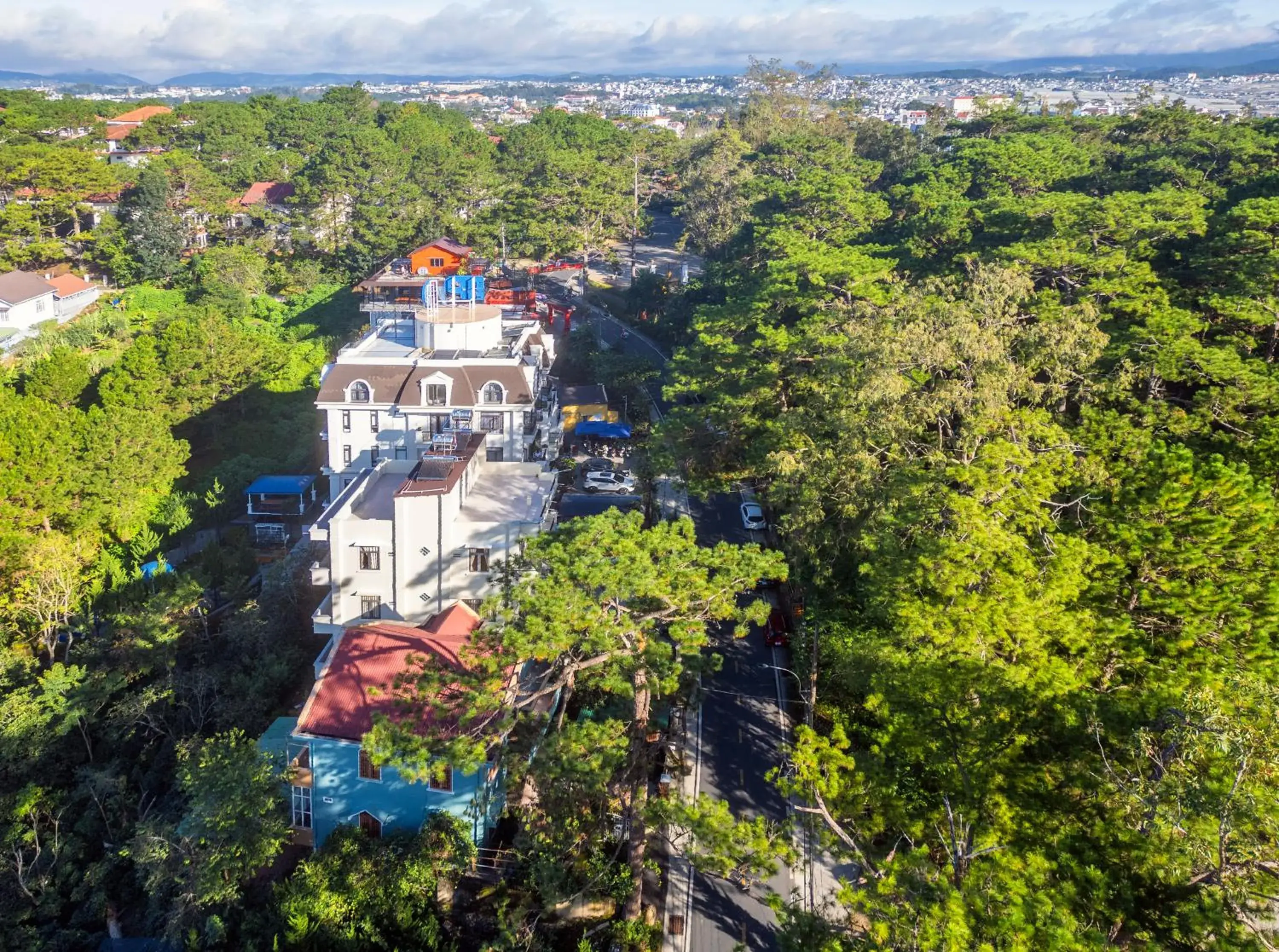 Bird's eye view in TP Dalat Hotel Bird's eye view in TP Dalat Hotel
