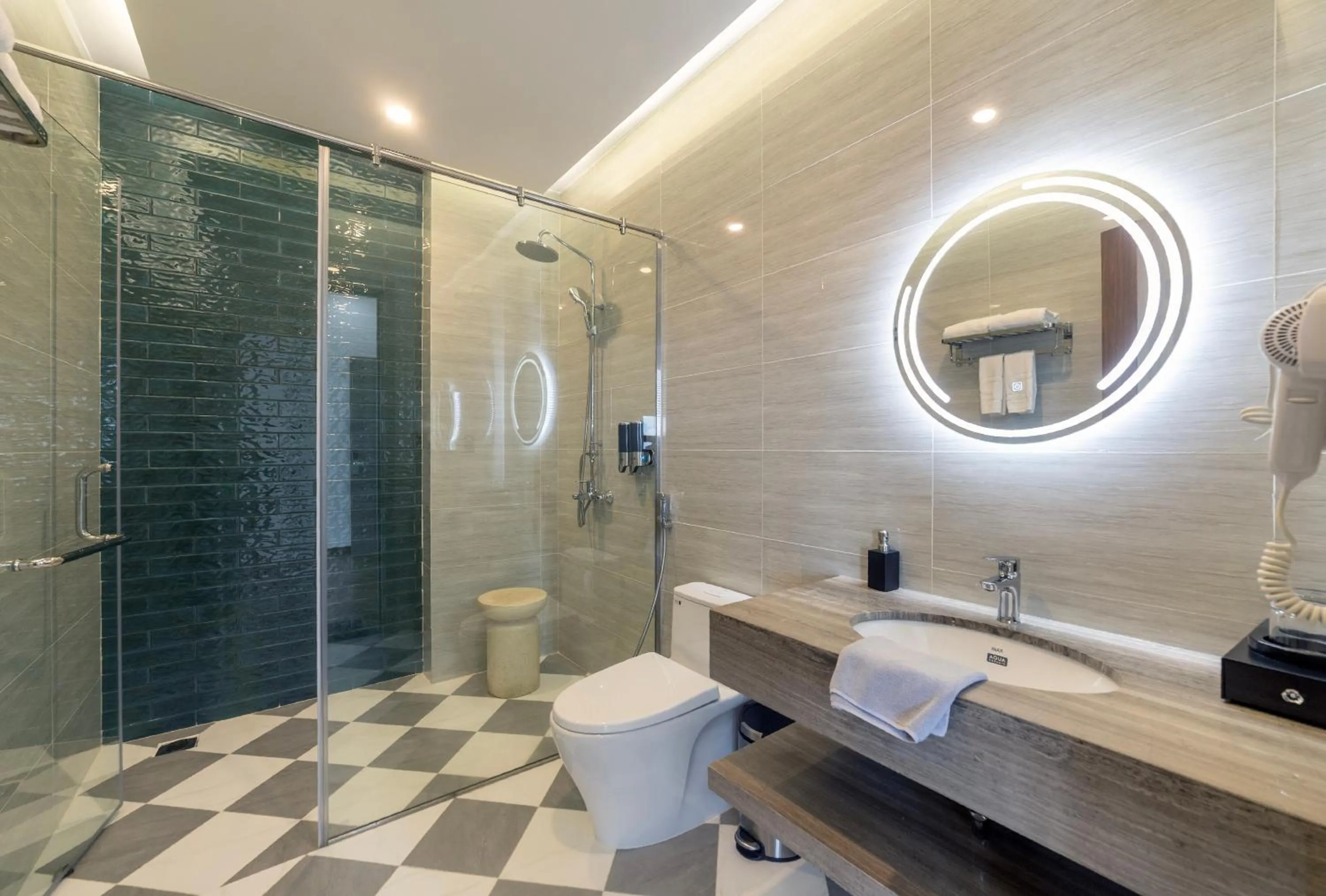 Shower in TP Dalat Hotel